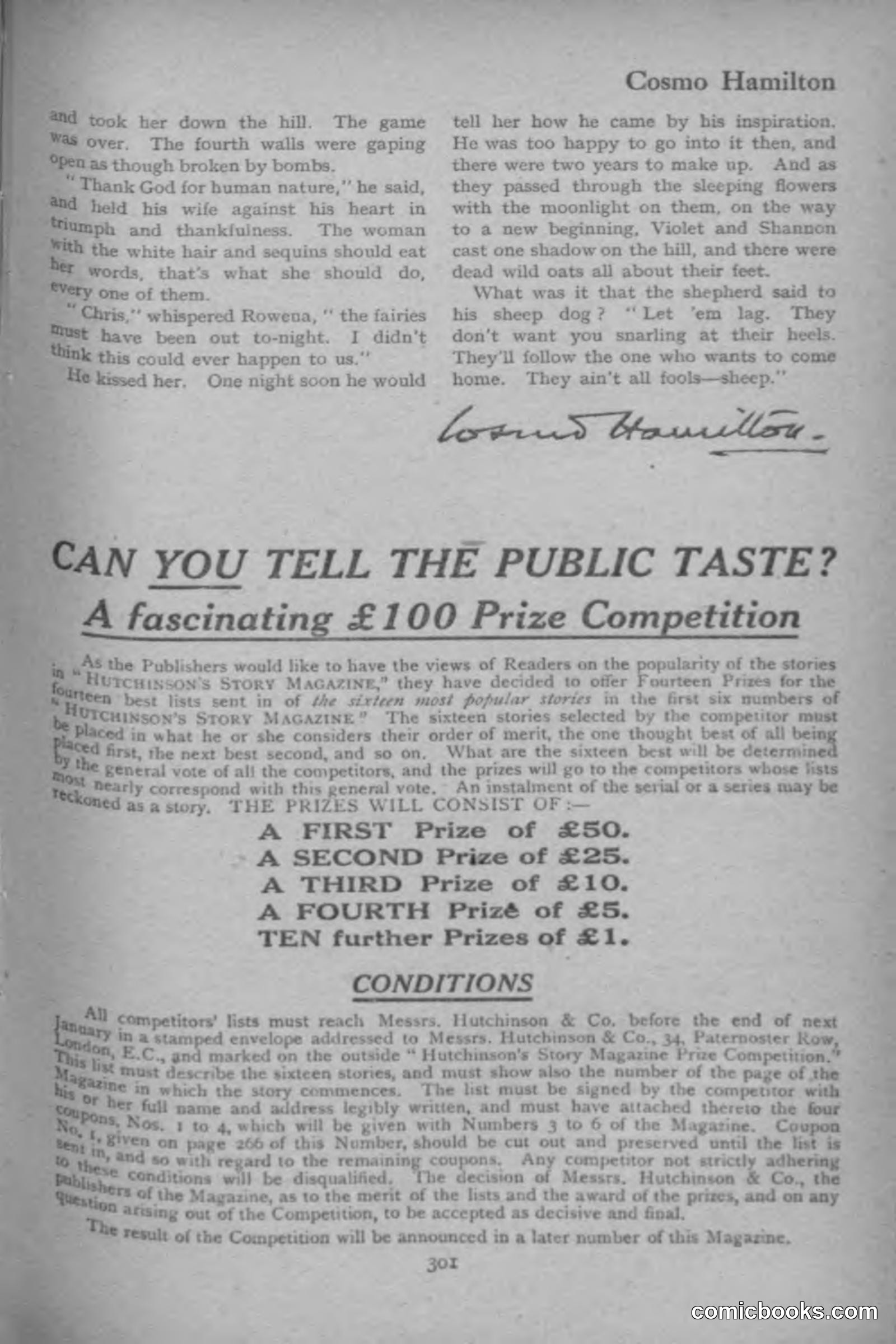 Hutchinsons Story Magazine, September 1919 — page 47 of 132