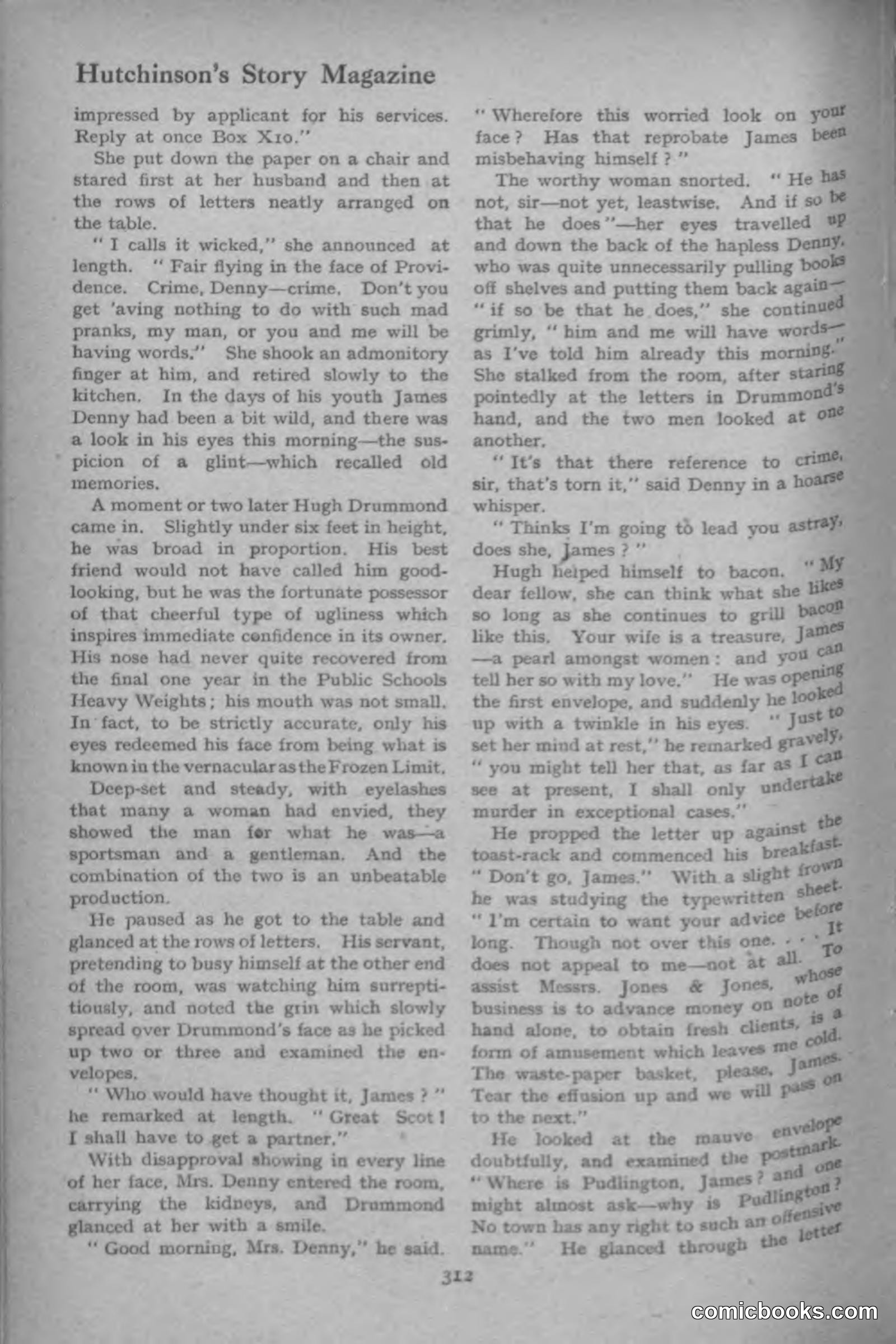 Hutchinsons Story Magazine, September 1919 — page 58 of 132