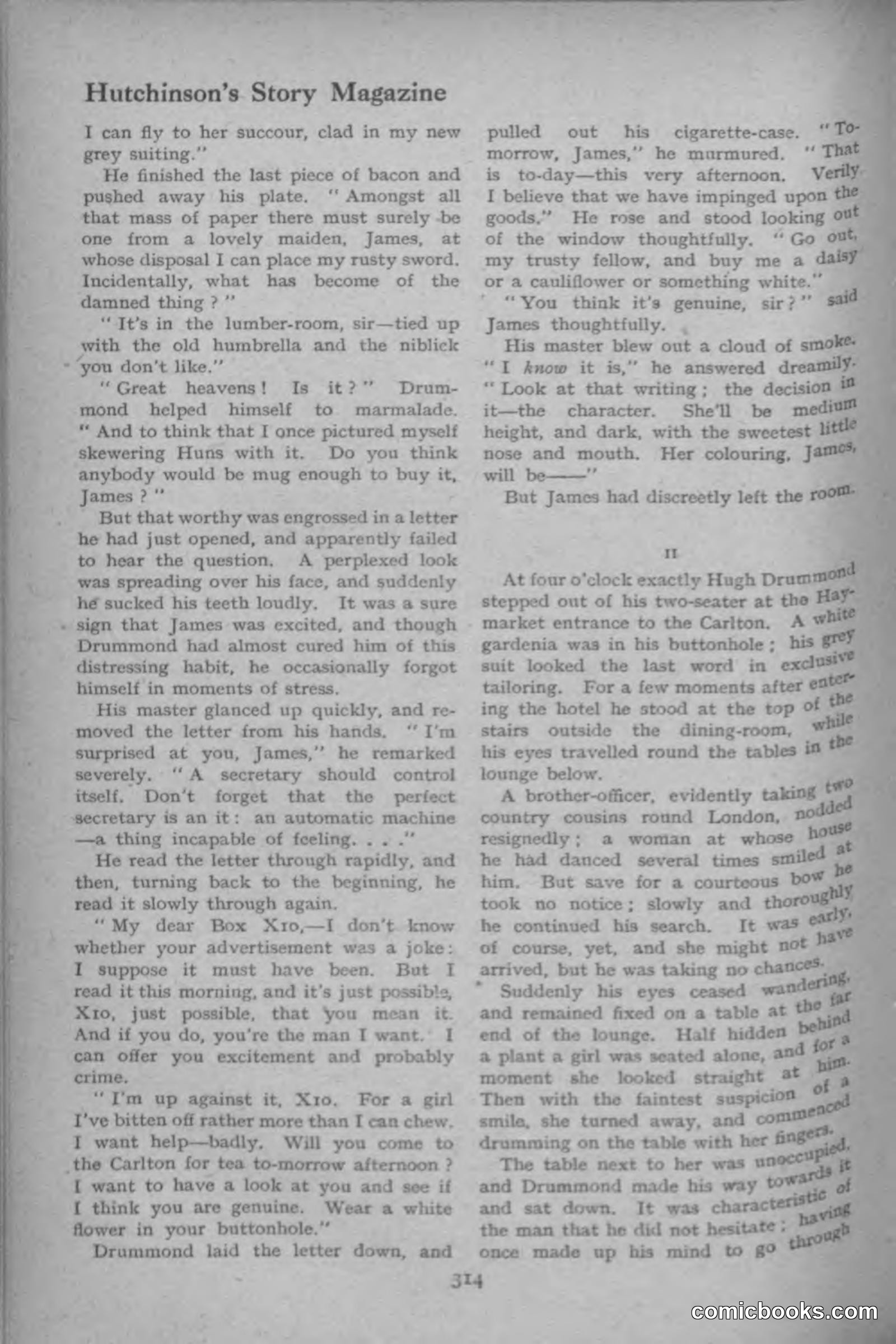 Hutchinsons Story Magazine, September 1919 — page 60 of 132