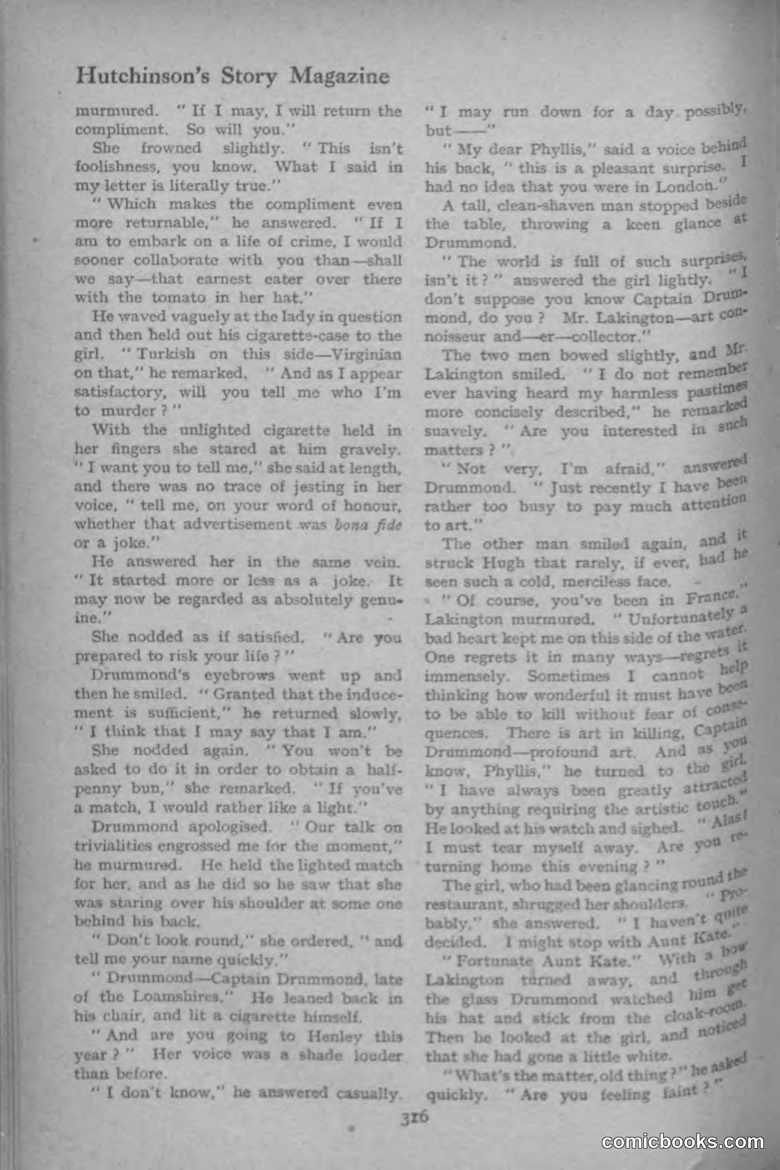 Hutchinsons Story Magazine, September 1919 — page 62 of 132