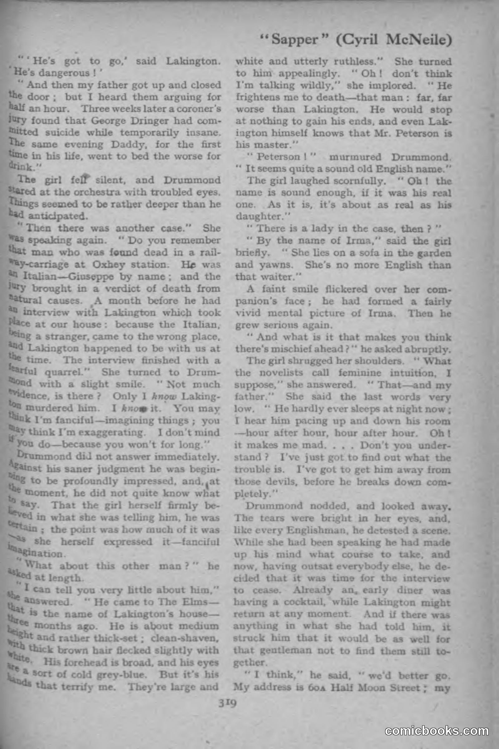 Hutchinsons Story Magazine, September 1919 — page 65 of 132