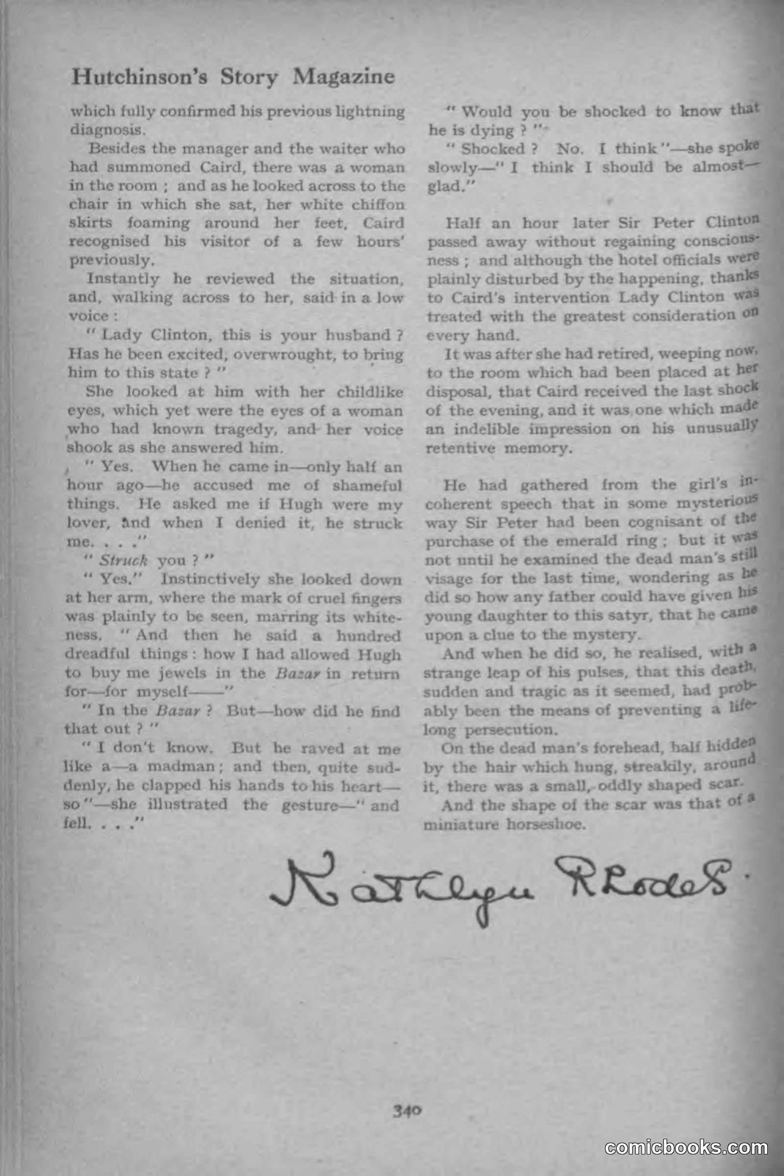 Hutchinsons Story Magazine, September 1919 — page 86 of 132