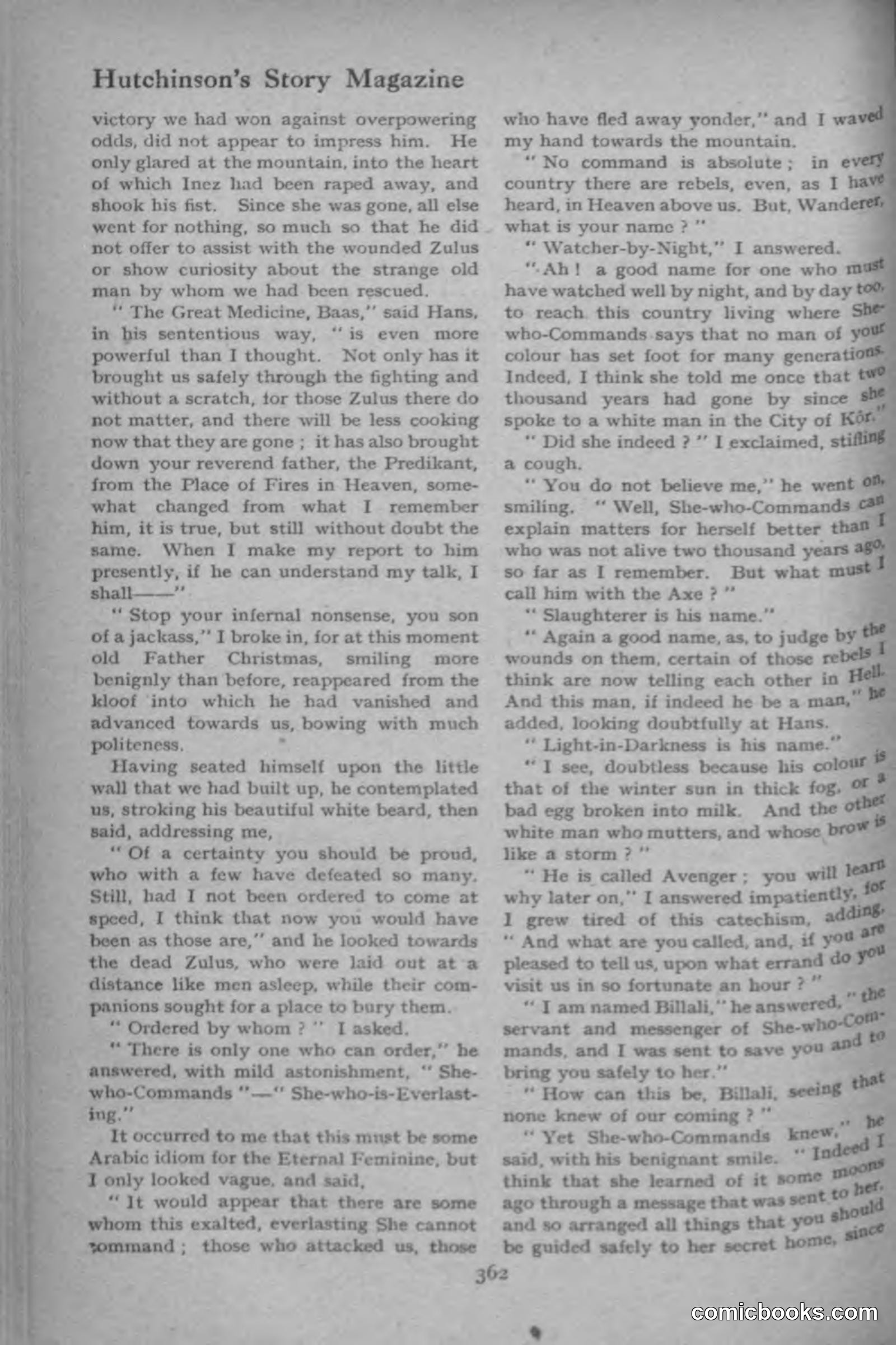 Hutchinsons Story Magazine, September 1919 — page 108 of 132
