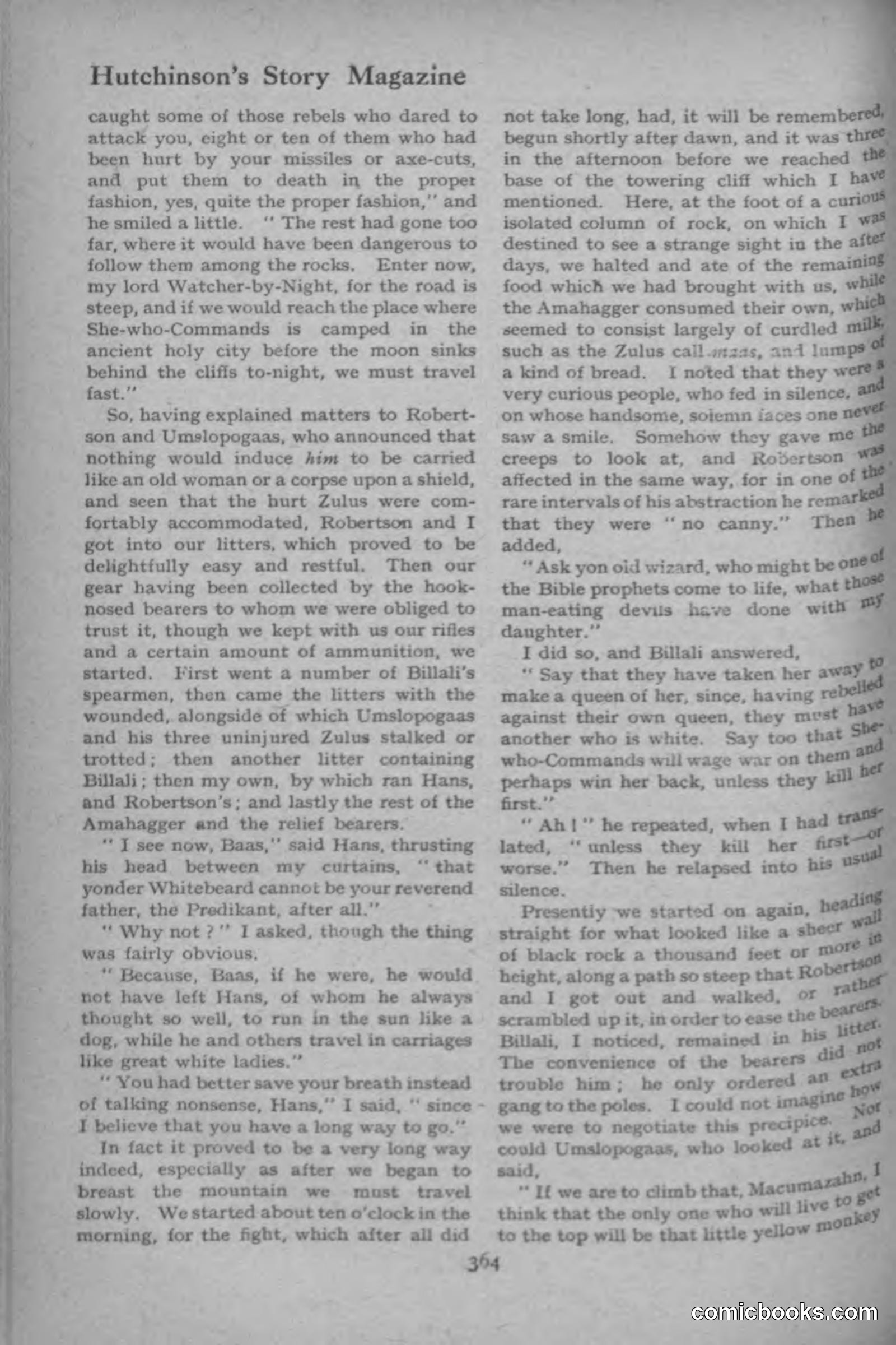 Hutchinsons Story Magazine, September 1919 — page 110 of 132