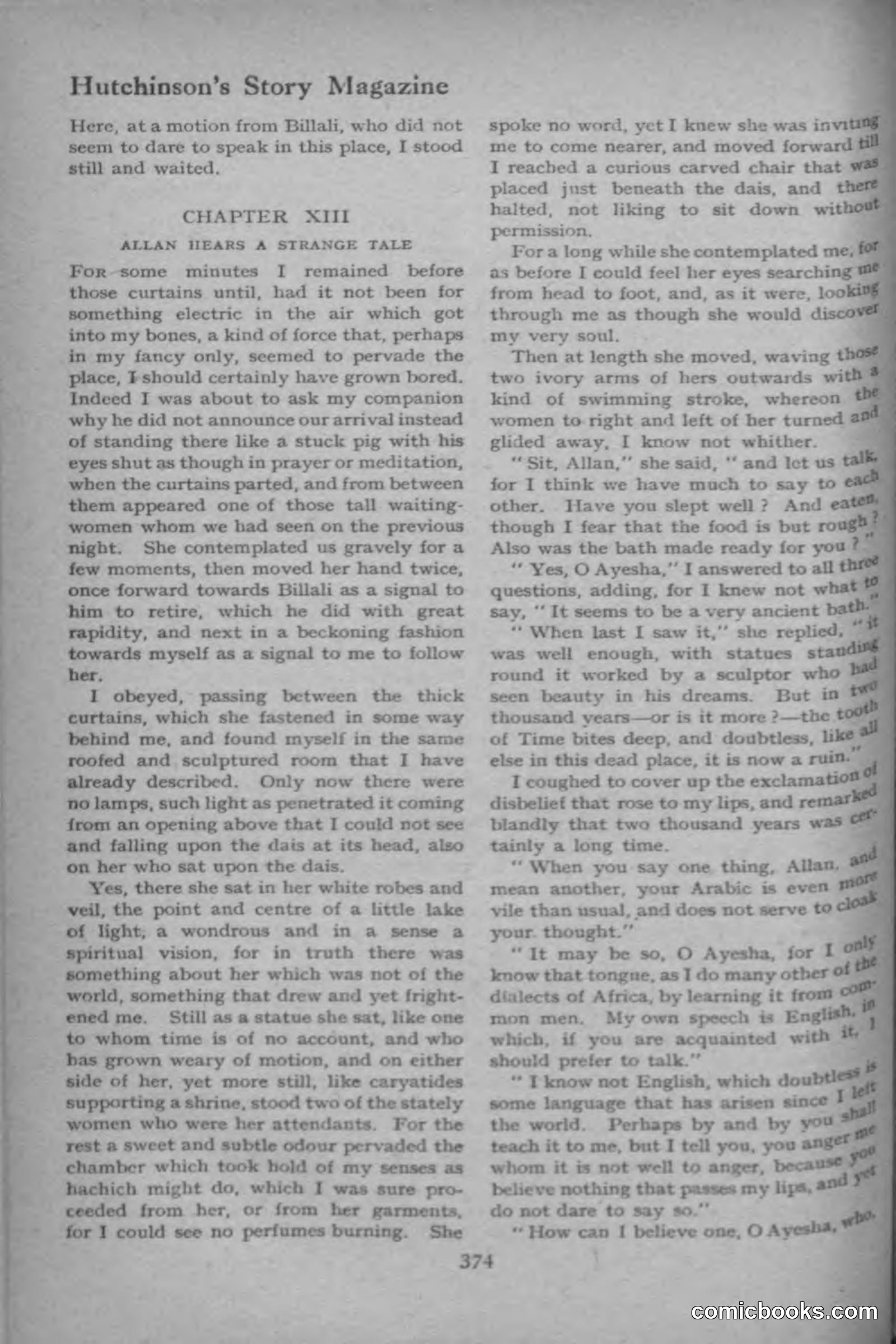 Hutchinsons Story Magazine, September 1919 — page 120 of 132