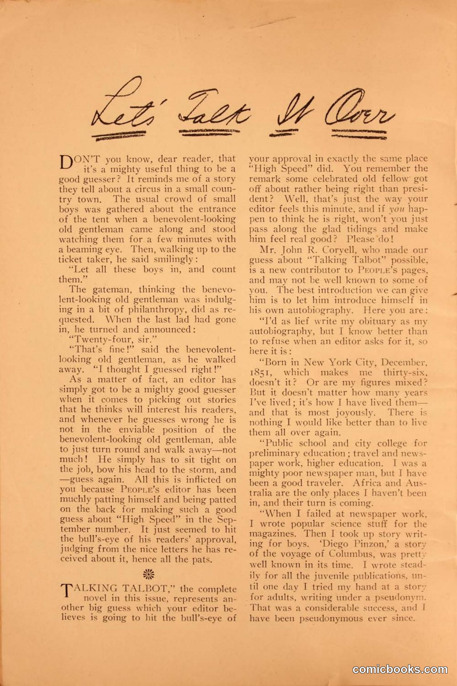 Peoples Magazine, November 1915 — page 4 of 236