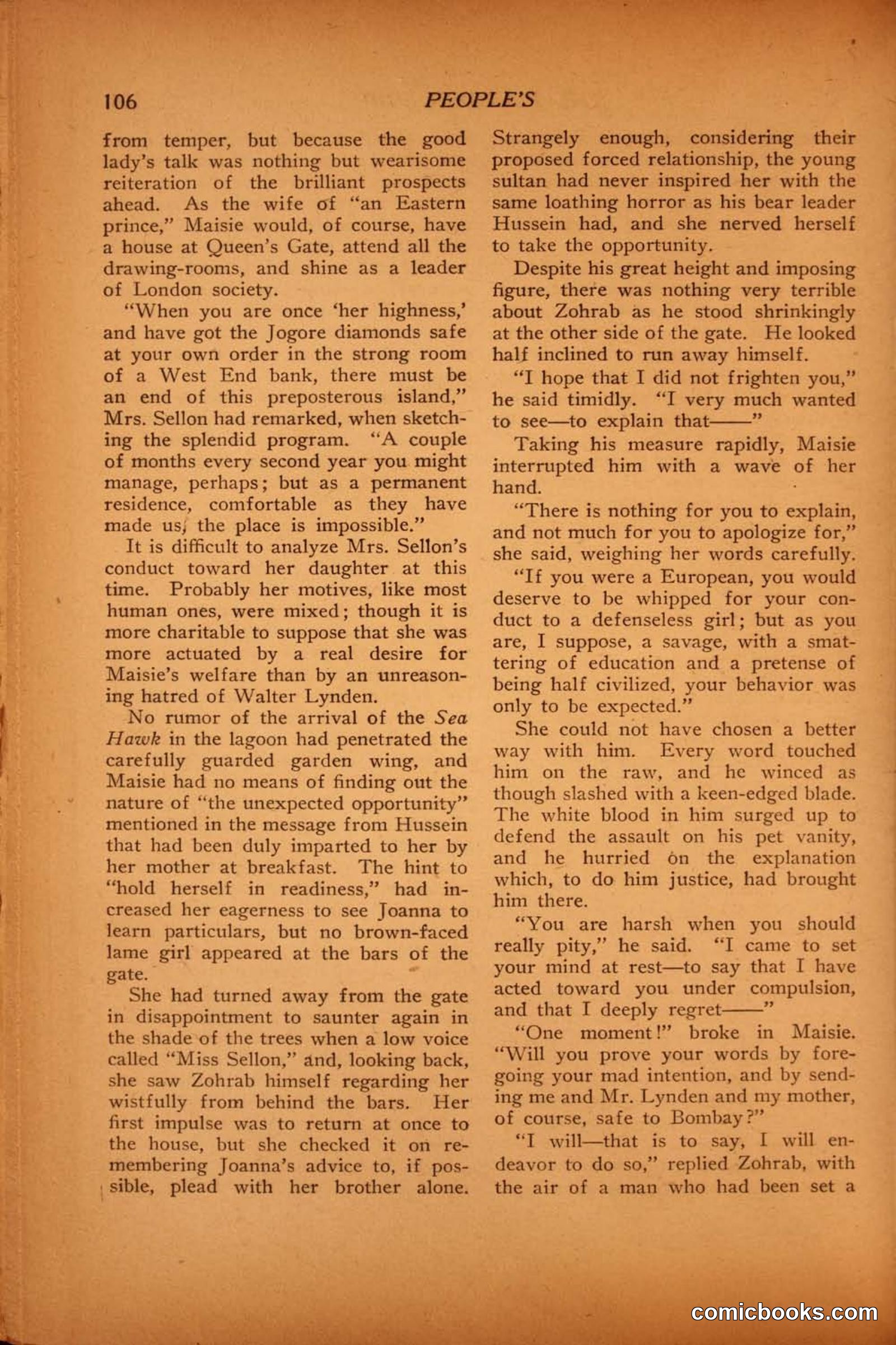 Peoples Magazine, November 1915 — page 112 of 236