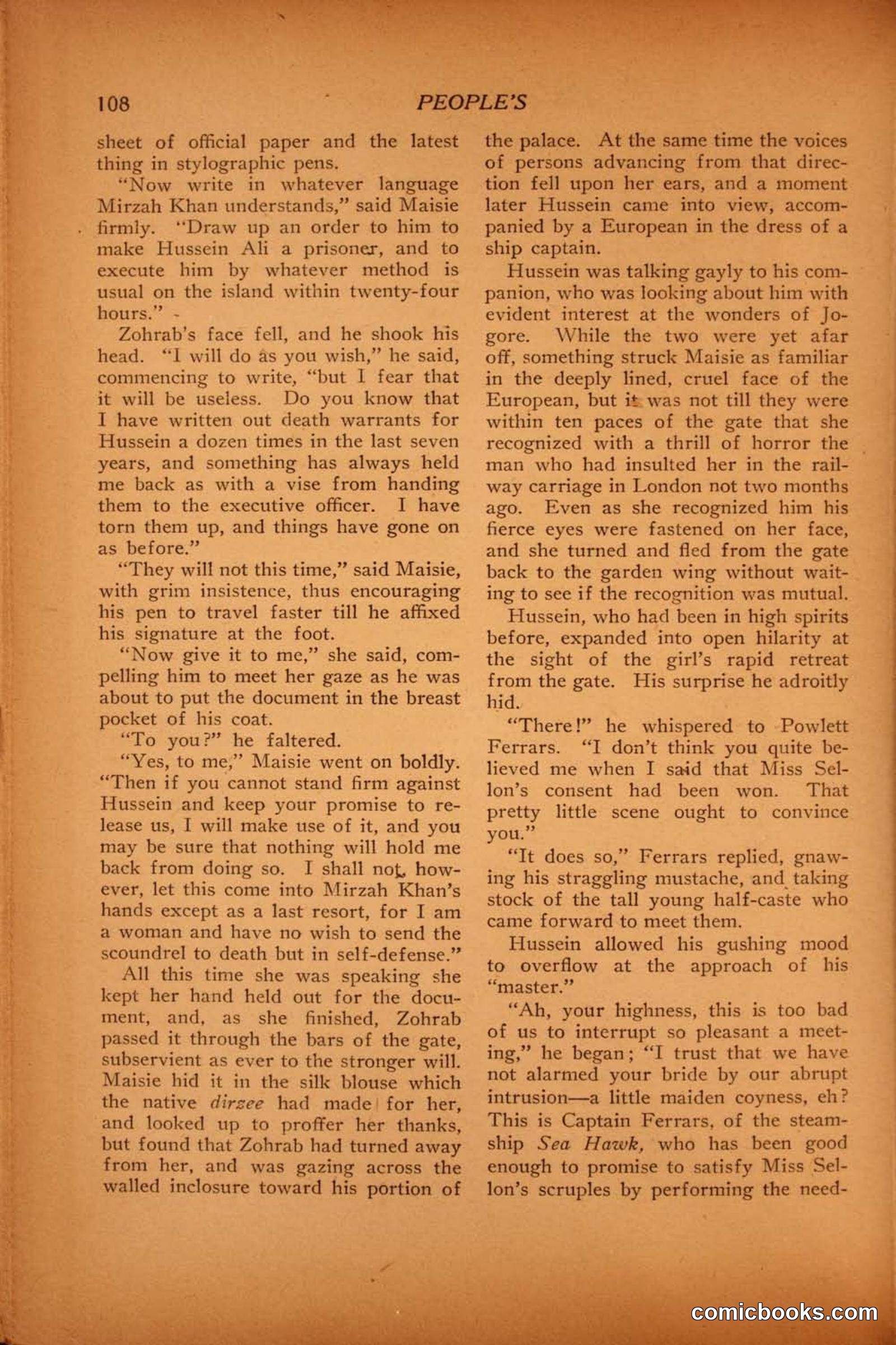 Peoples Magazine, November 1915 — page 114 of 236
