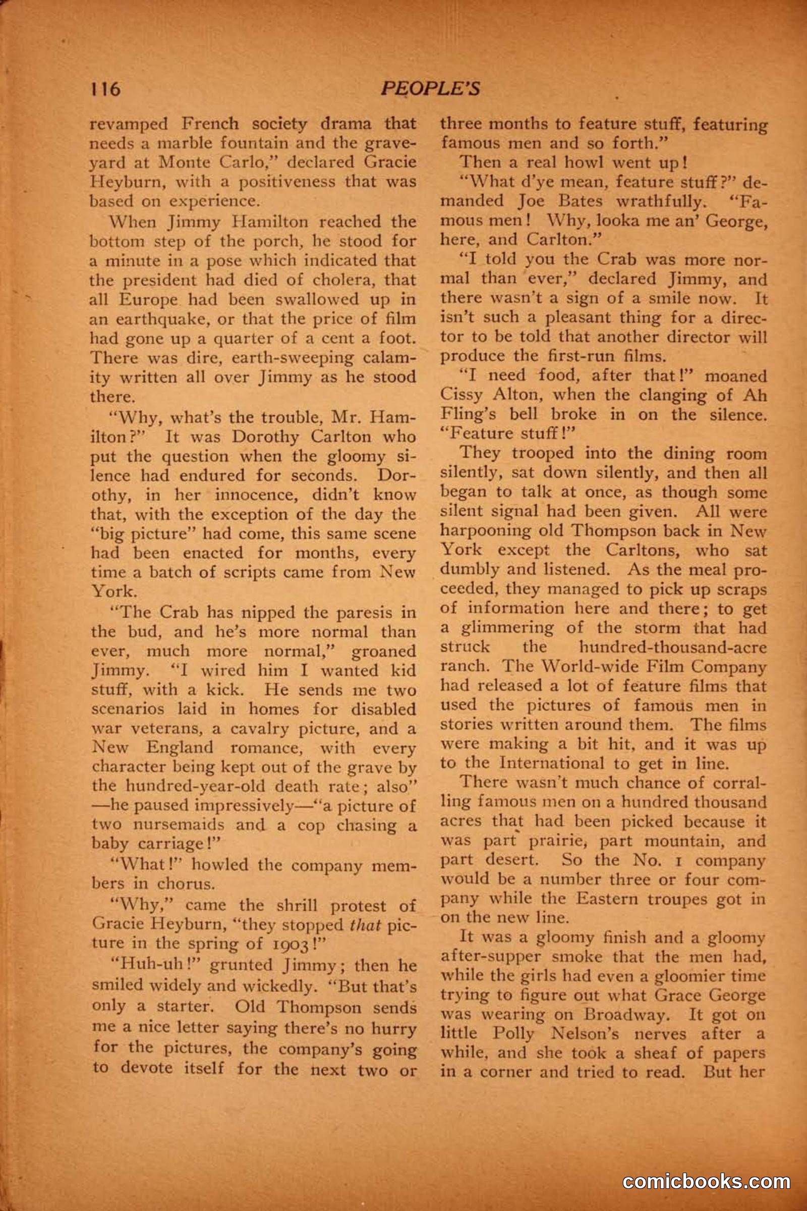 Peoples Magazine, November 1915 — page 122 of 236