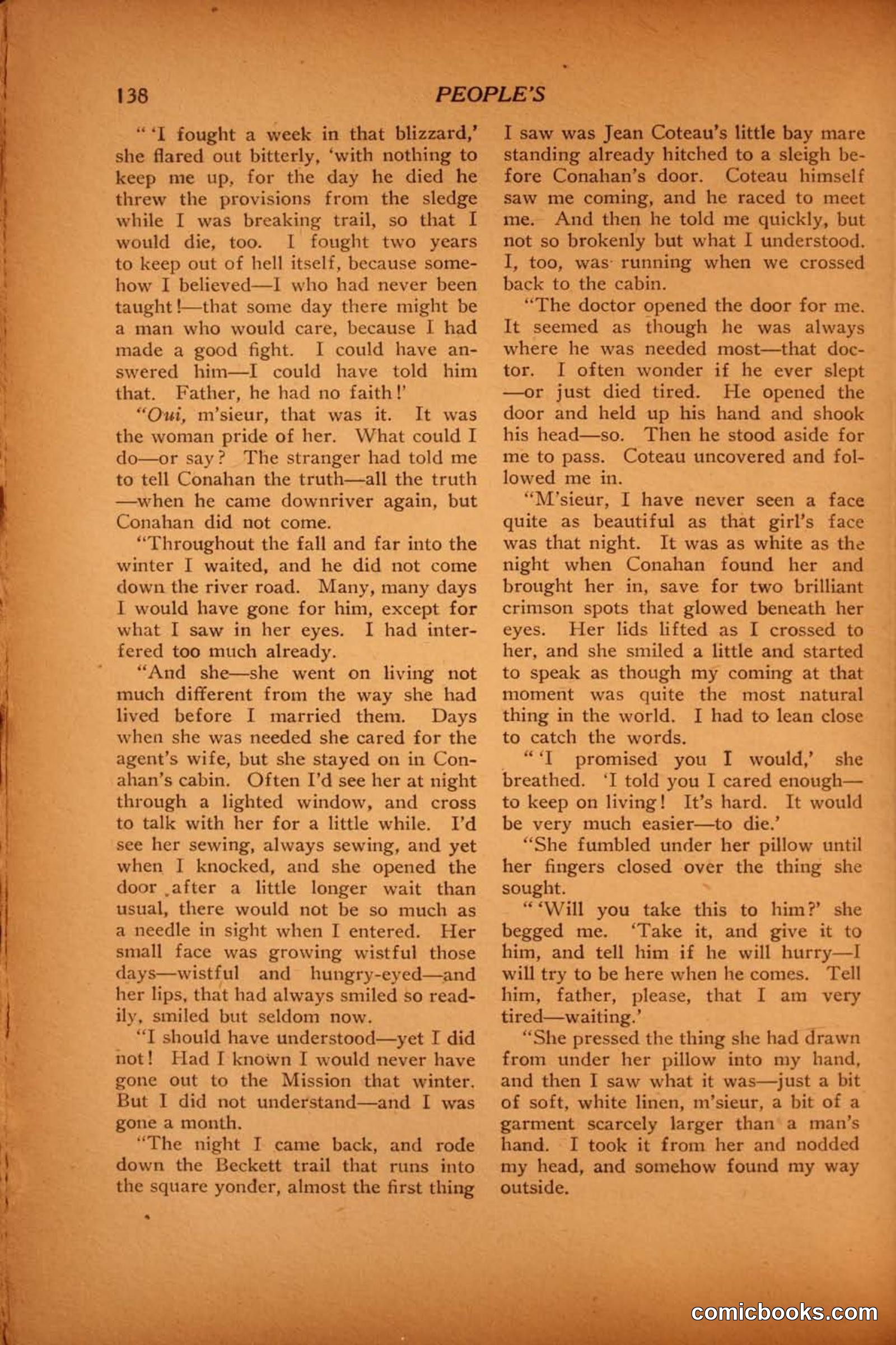 Peoples Magazine, November 1915 — page 144 of 236