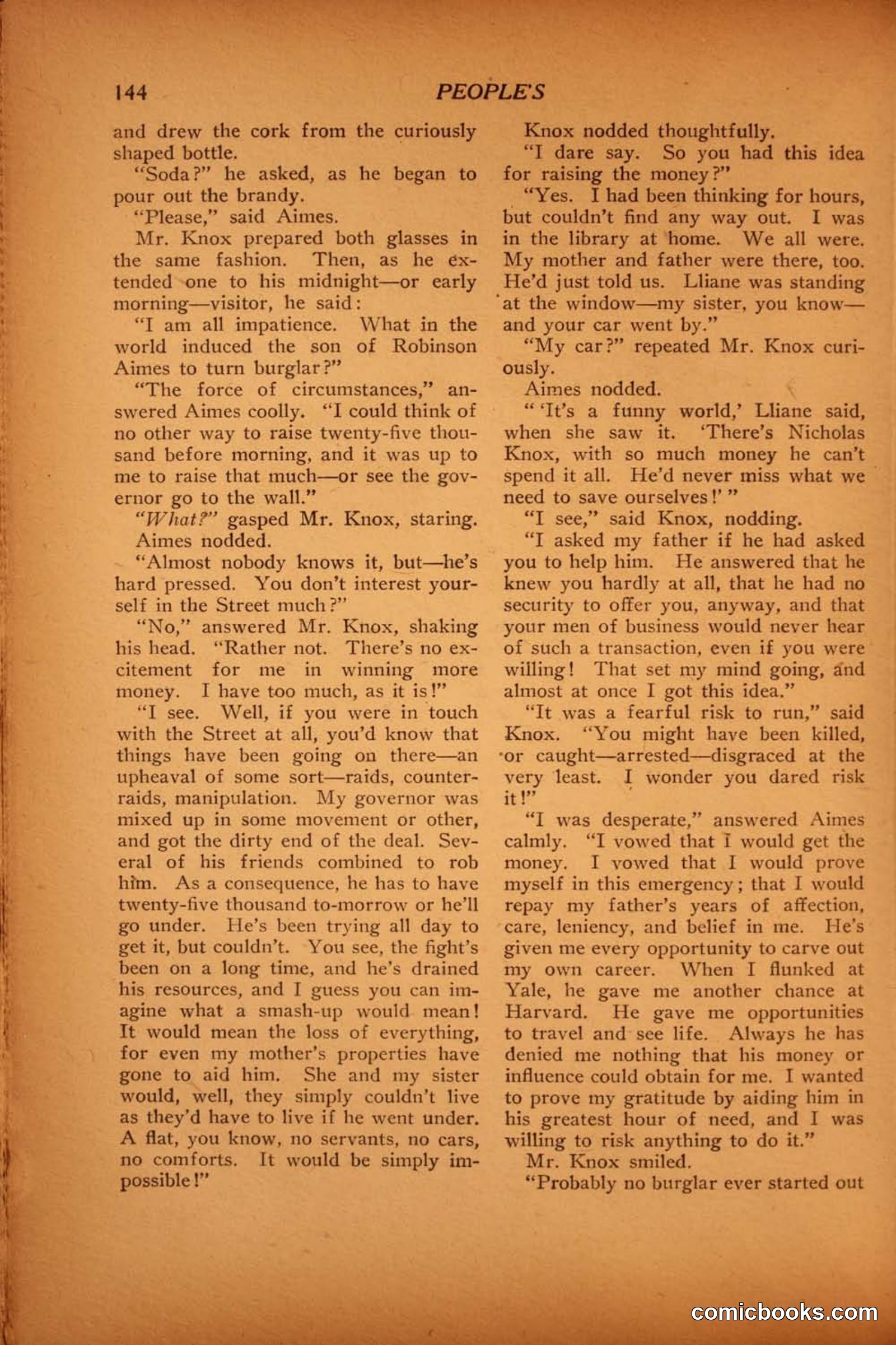 Peoples Magazine, November 1915 — page 150 of 236