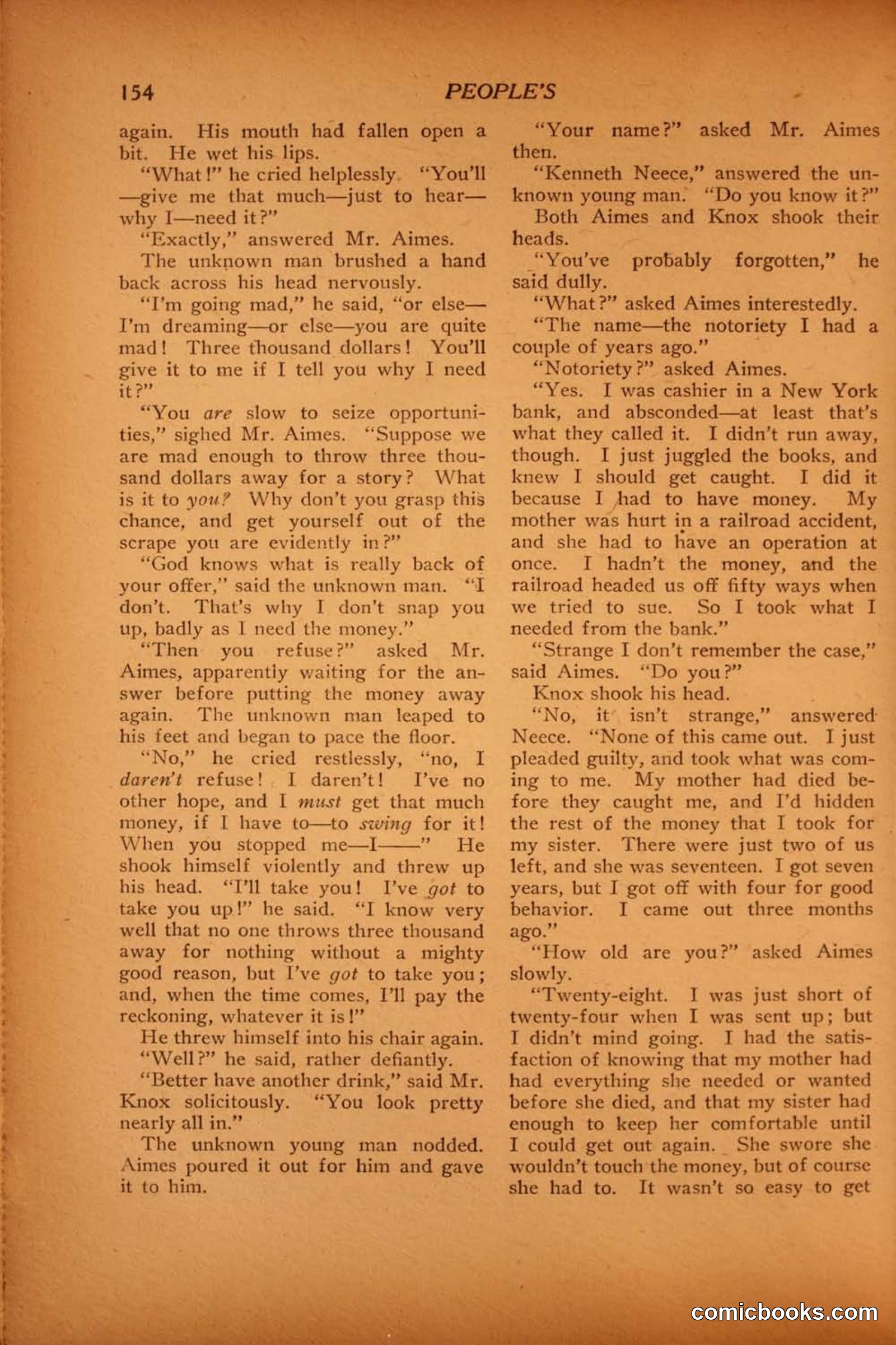 Peoples Magazine, November 1915 — page 160 of 236