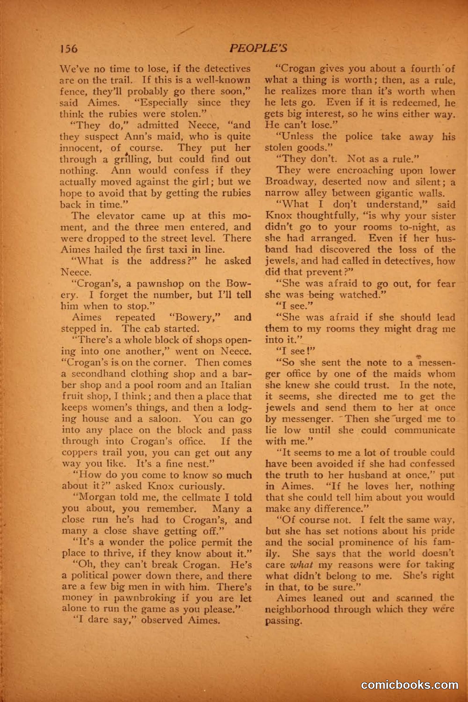 Peoples Magazine, November 1915 — page 162 of 236