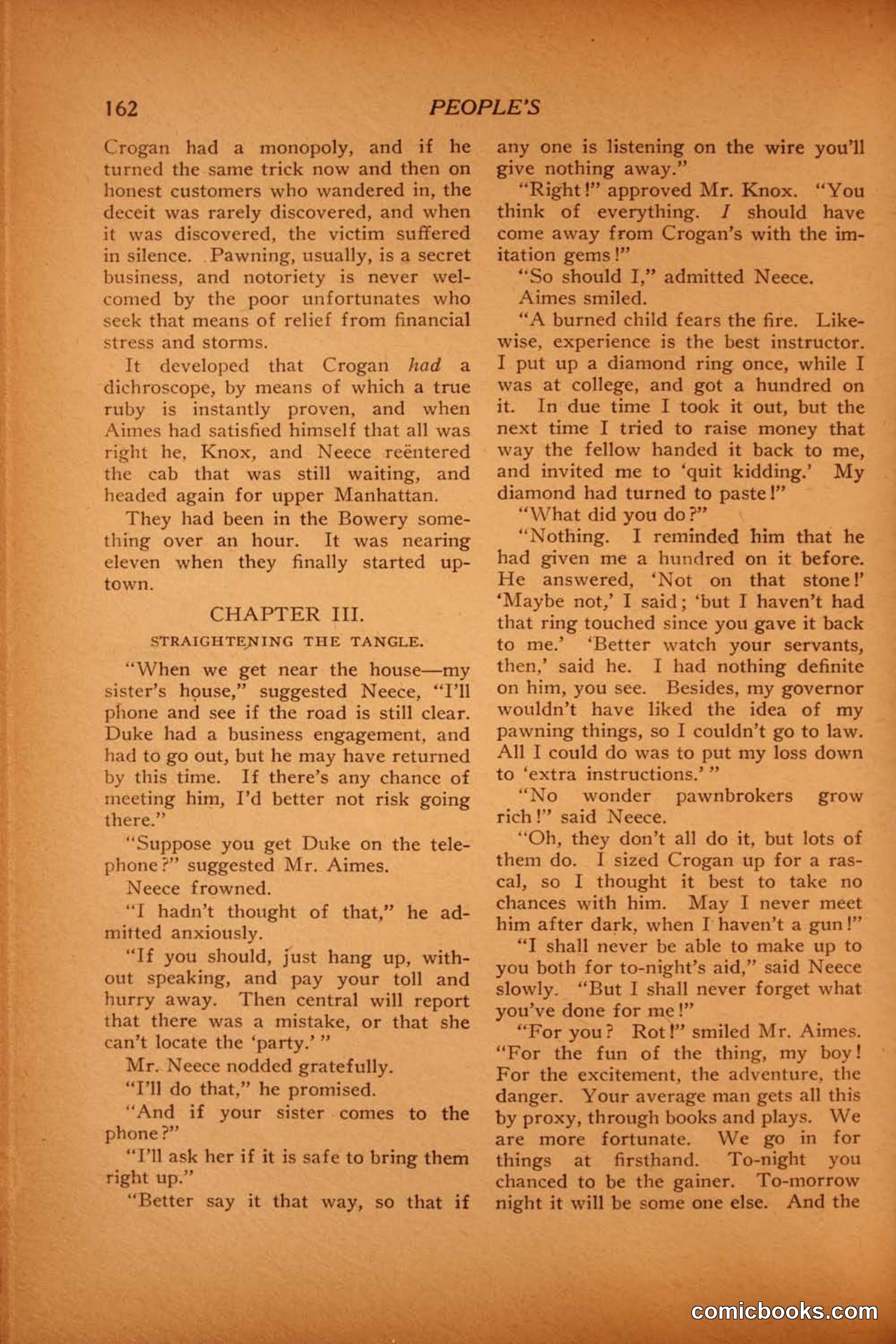 Peoples Magazine, November 1915 — page 168 of 236