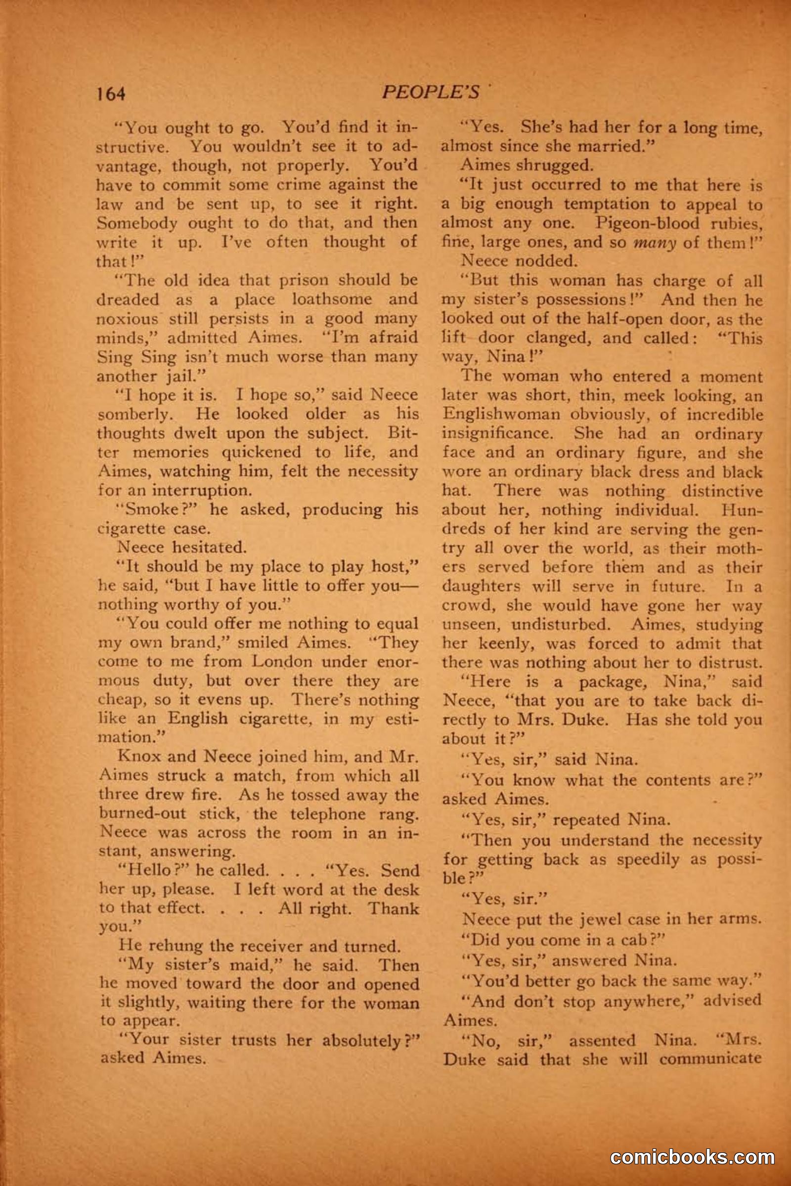 Peoples Magazine, November 1915 — page 170 of 236