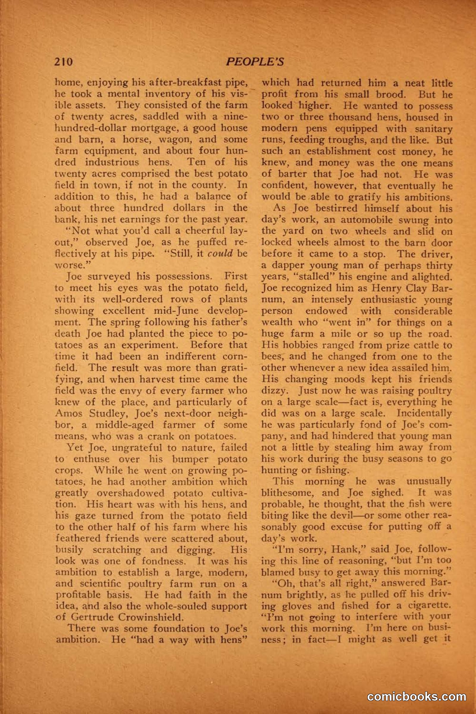 Peoples Magazine, November 1915 — page 216 of 236