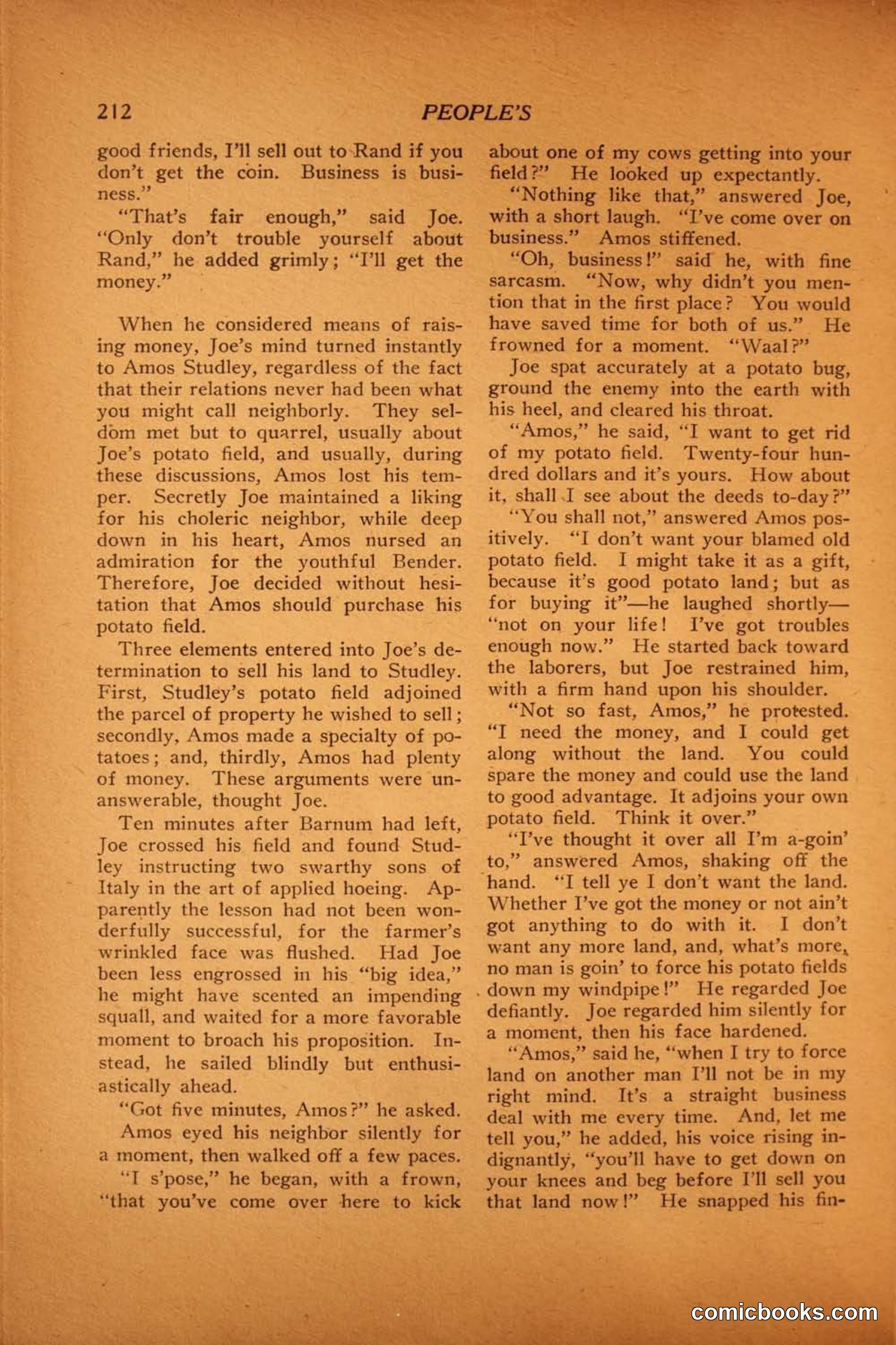 Peoples Magazine, November 1915 — page 218 of 236