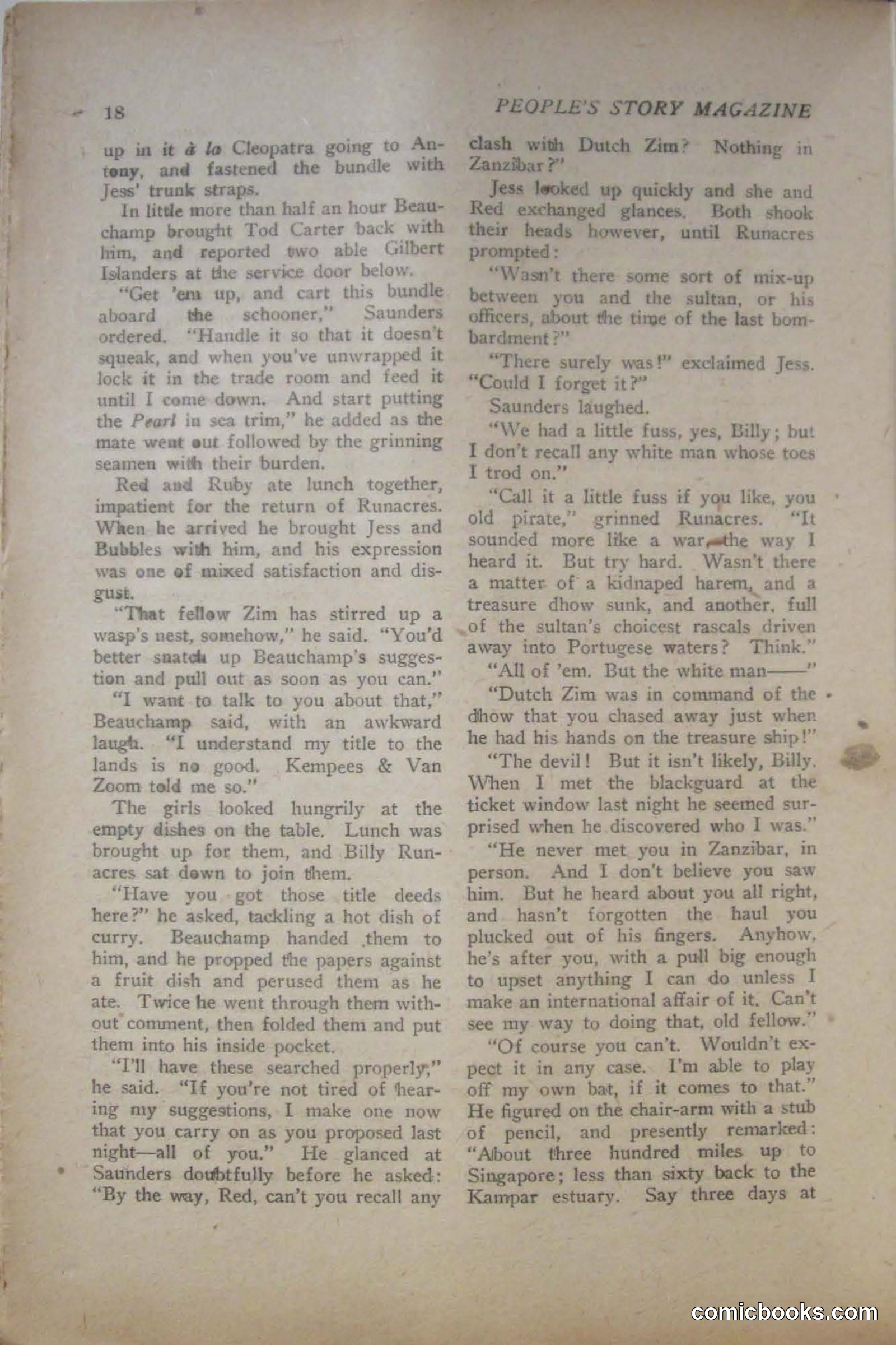 Peoples Magazine, November 25, 1922 — page 20 of 196