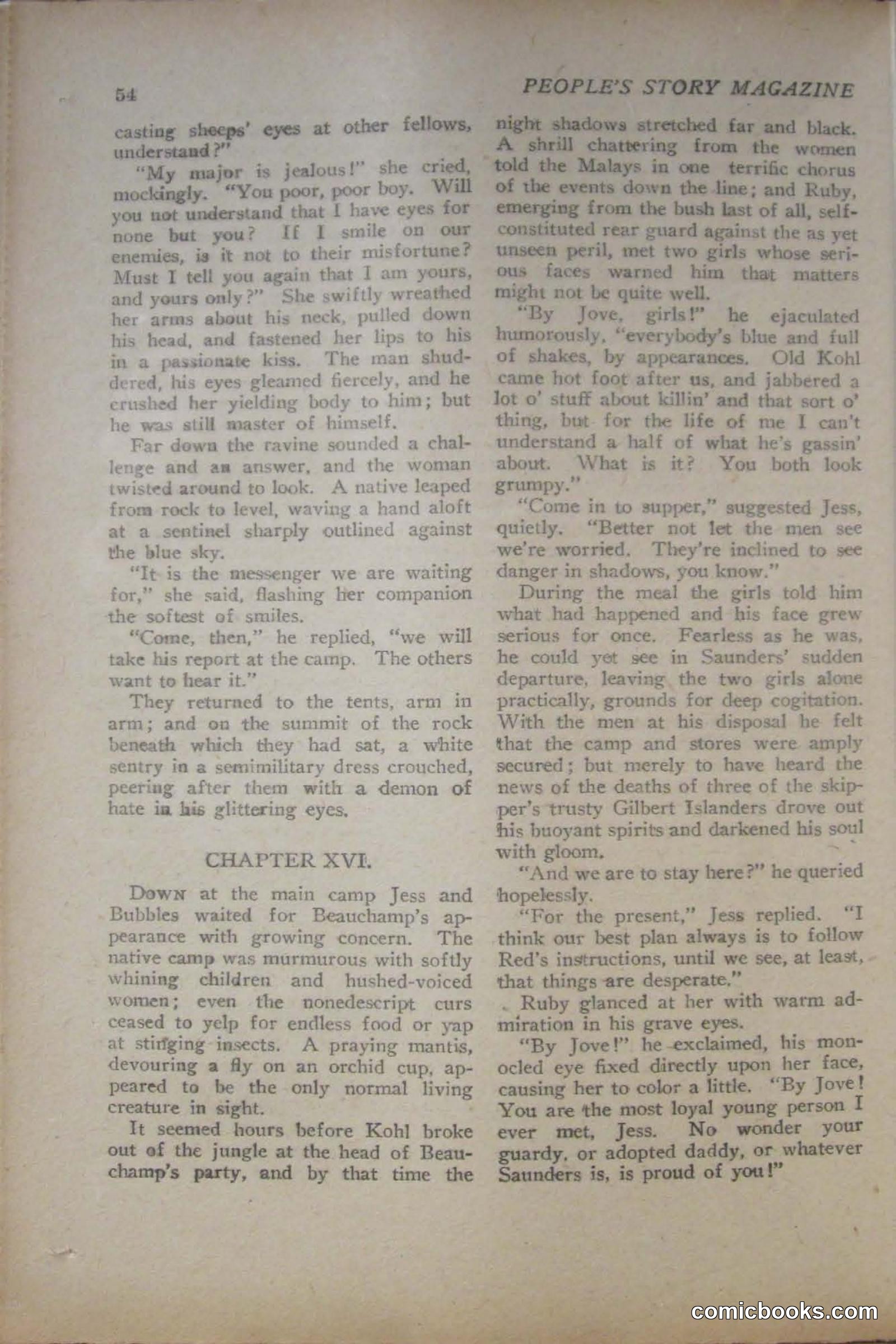 Peoples Magazine, November 25, 1922 — page 56 of 196