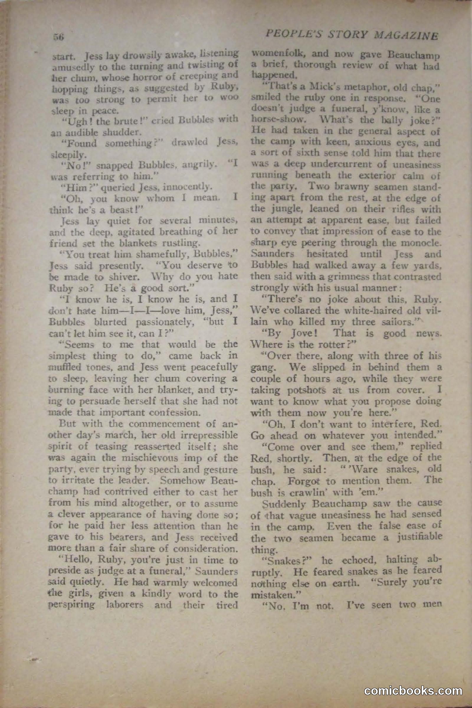 Peoples Magazine, November 25, 1922 — page 58 of 196