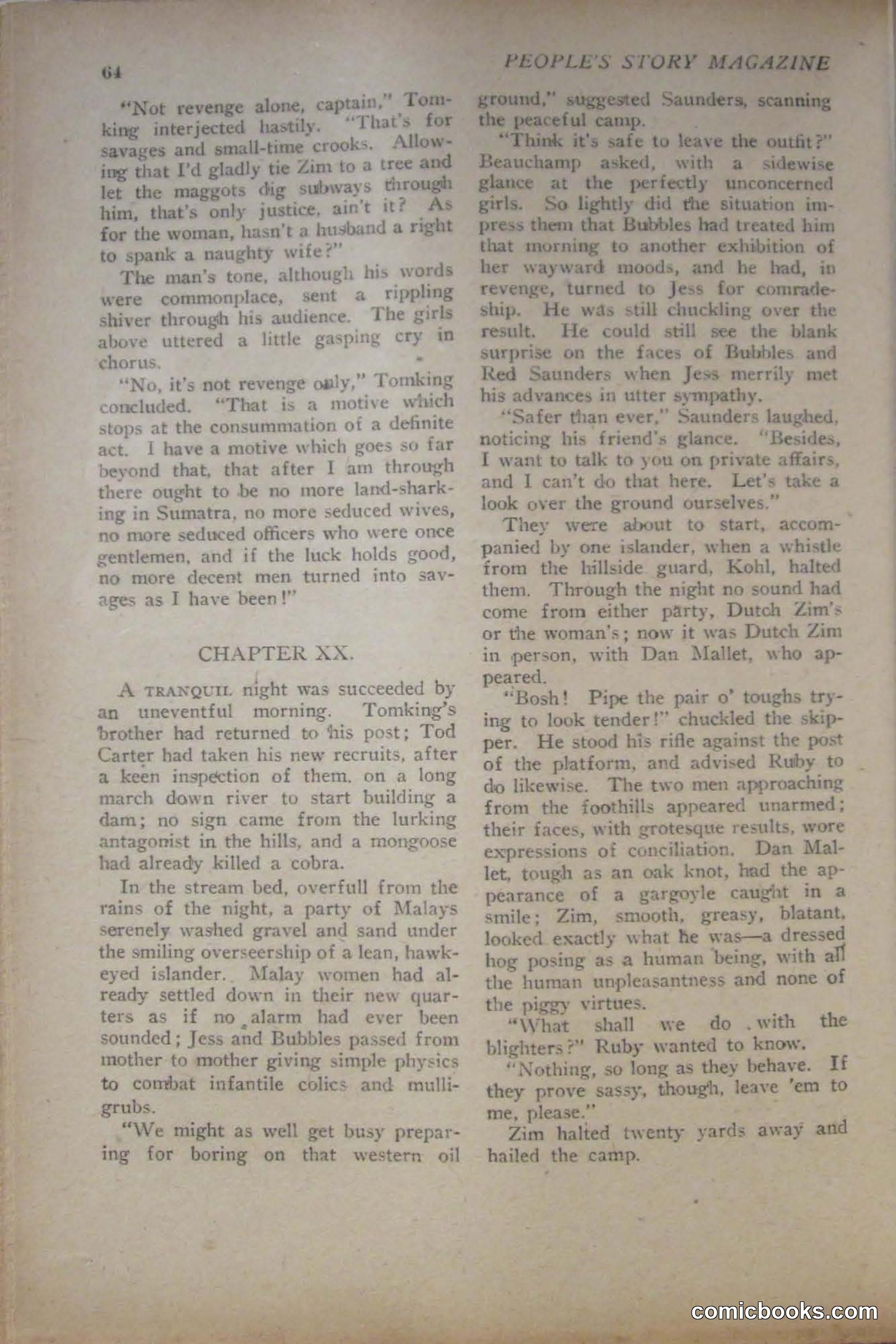 Peoples Magazine, November 25, 1922 — page 66 of 196