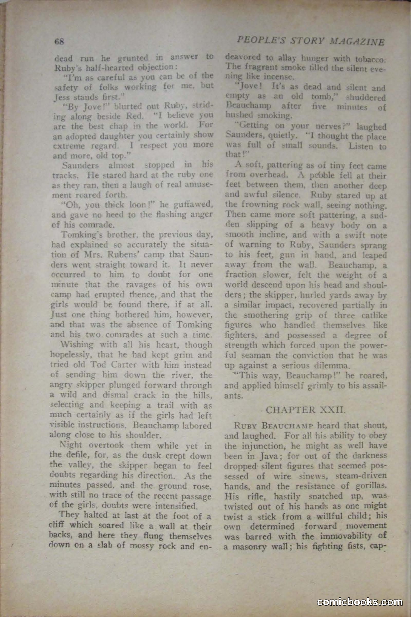 Peoples Magazine, November 25, 1922 — page 70 of 196