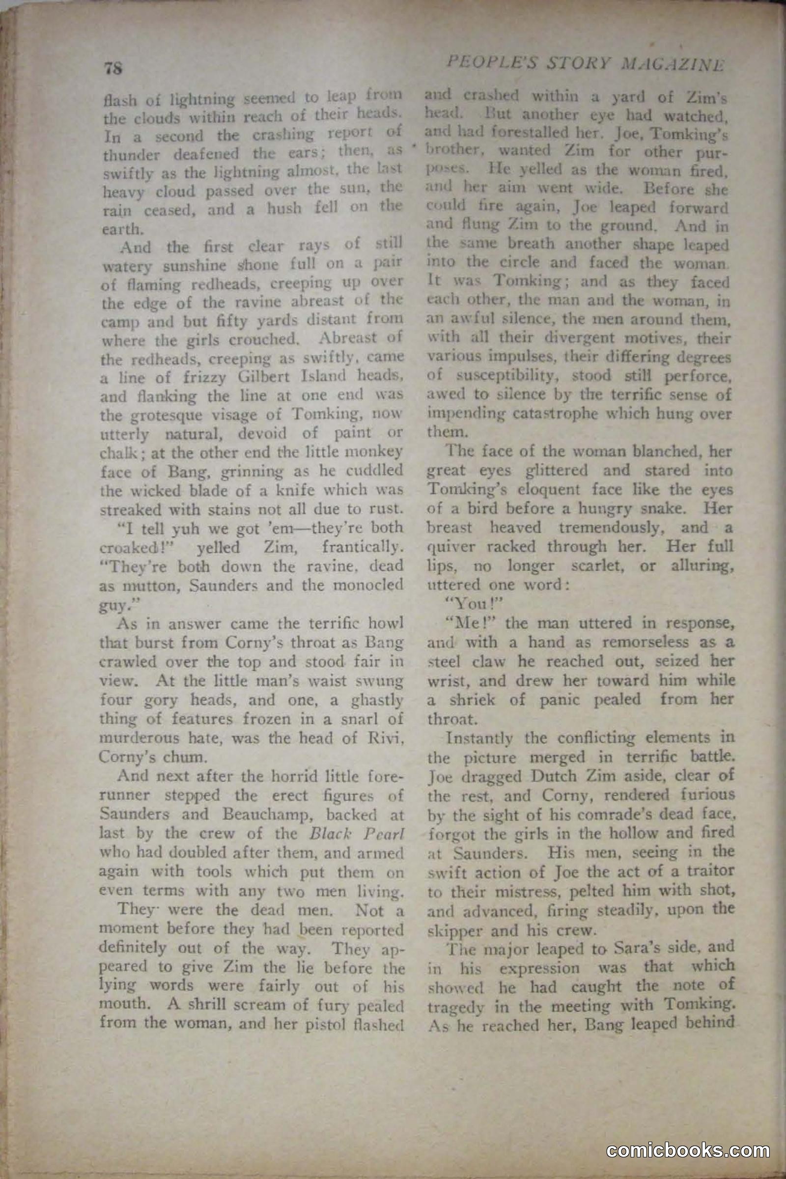 Peoples Magazine, November 25, 1922 — page 80 of 196