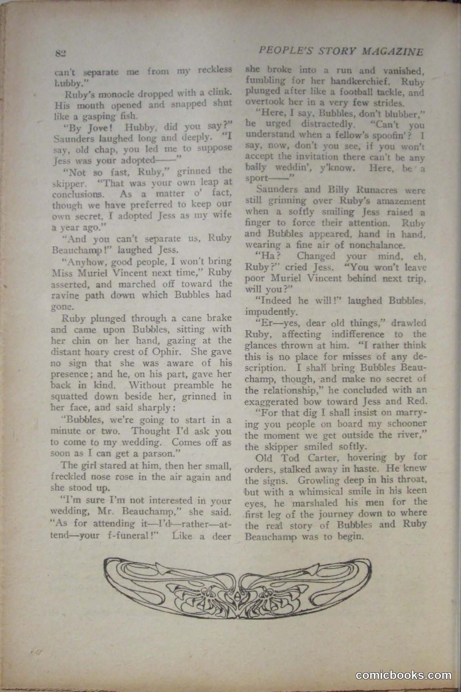 Peoples Magazine, November 25, 1922 — page 84 of 196