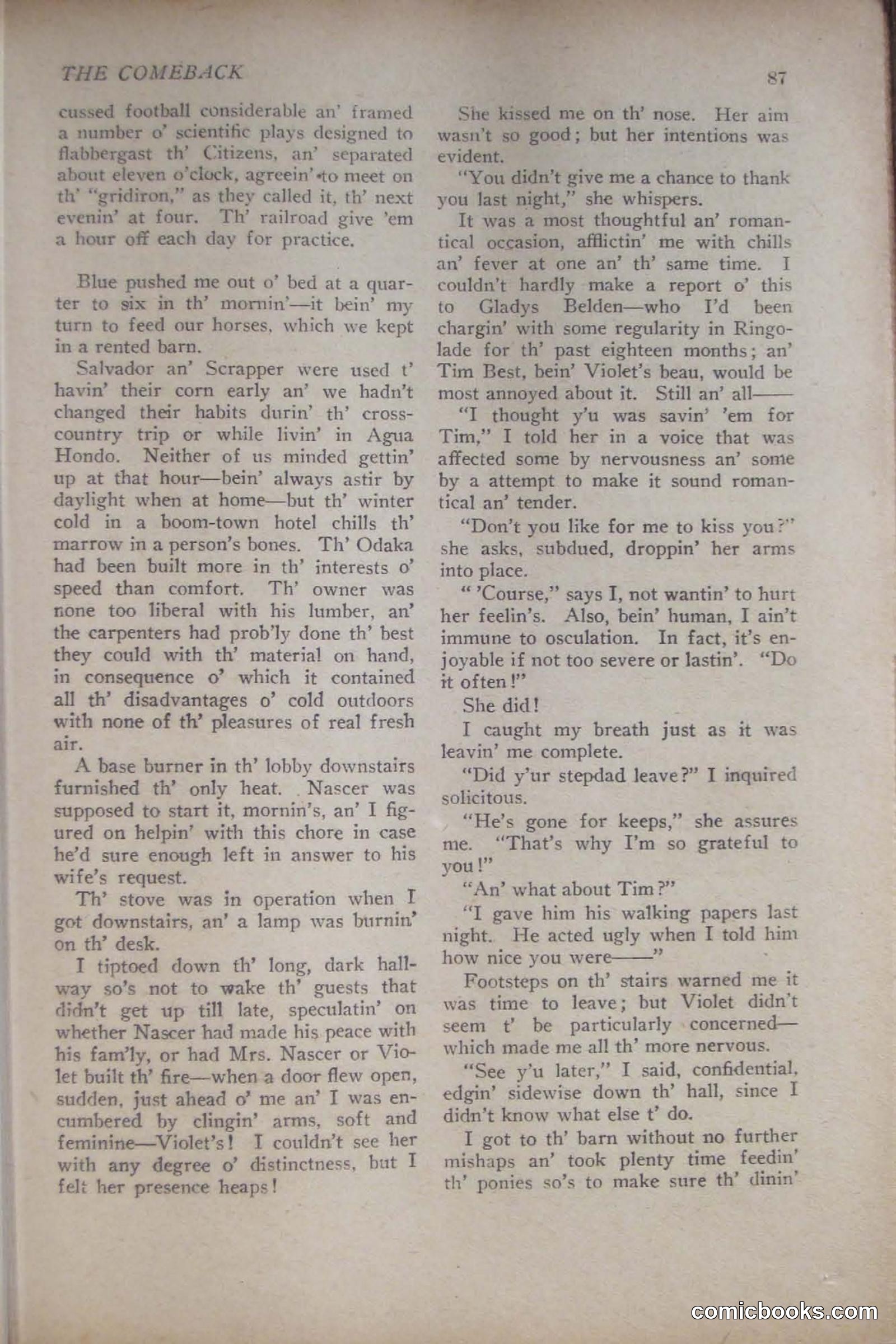 Peoples Magazine, November 25, 1922 — page 89 of 196