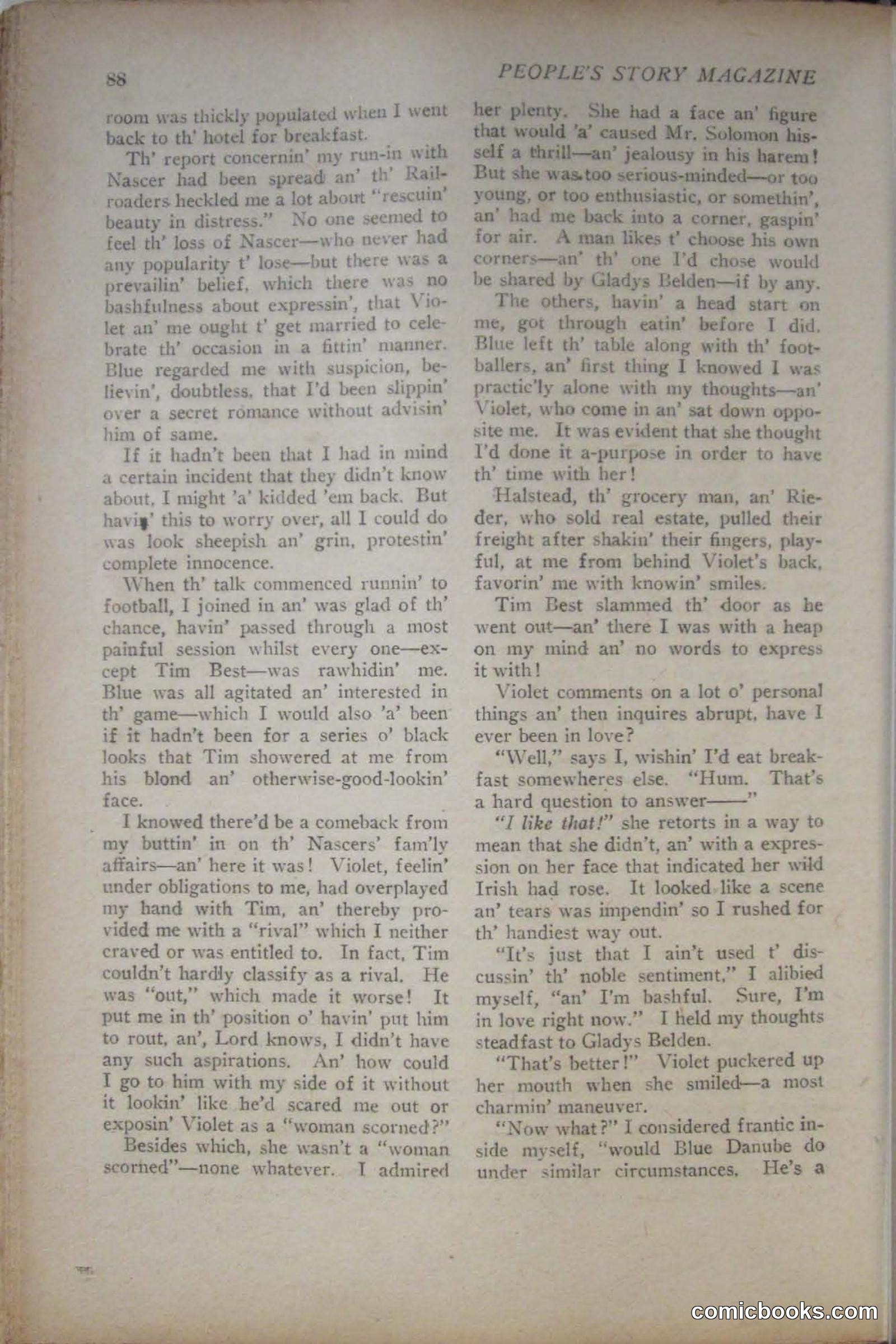 Peoples Magazine, November 25, 1922 — page 90 of 196