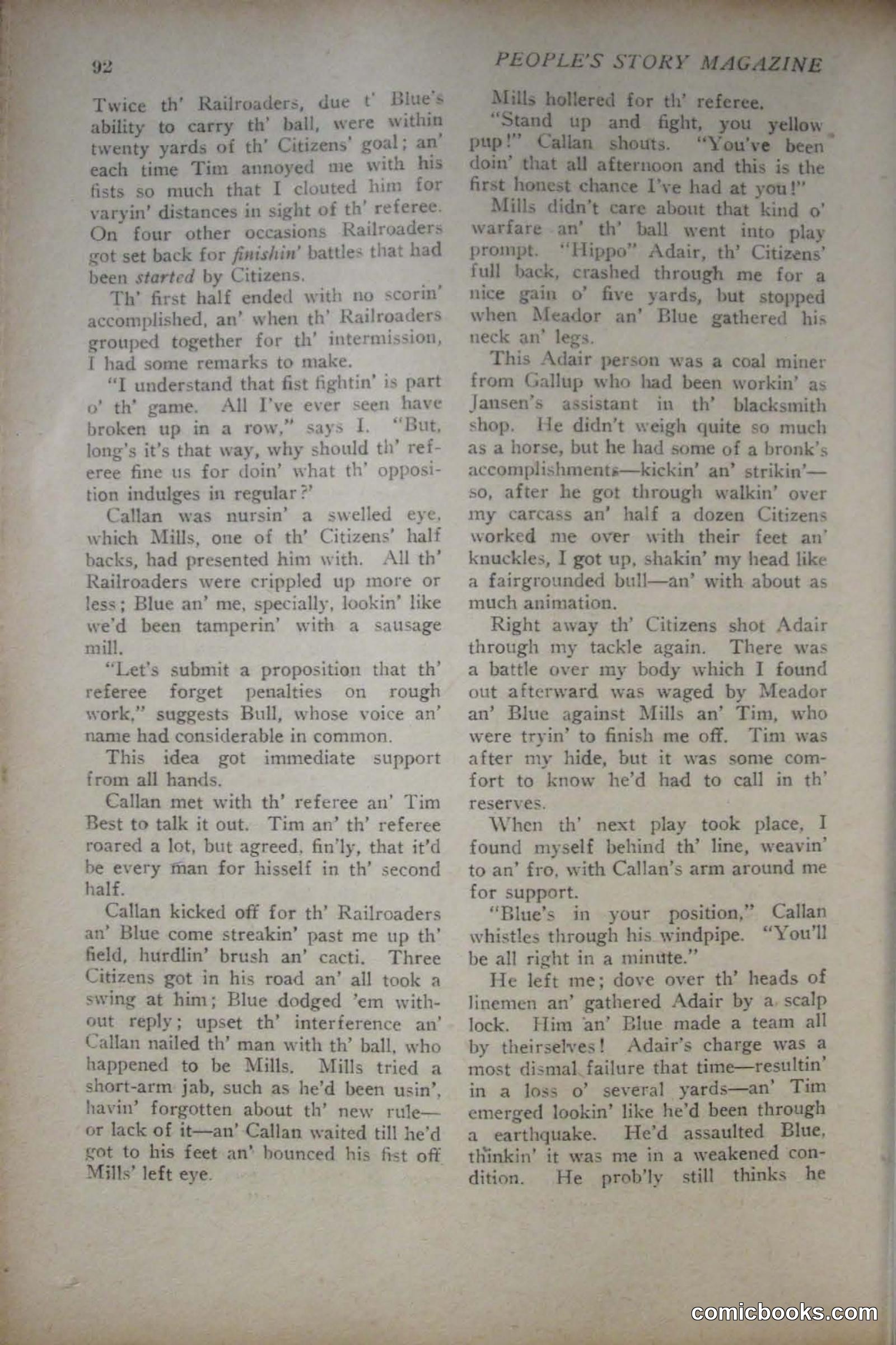 Peoples Magazine, November 25, 1922 — page 94 of 196