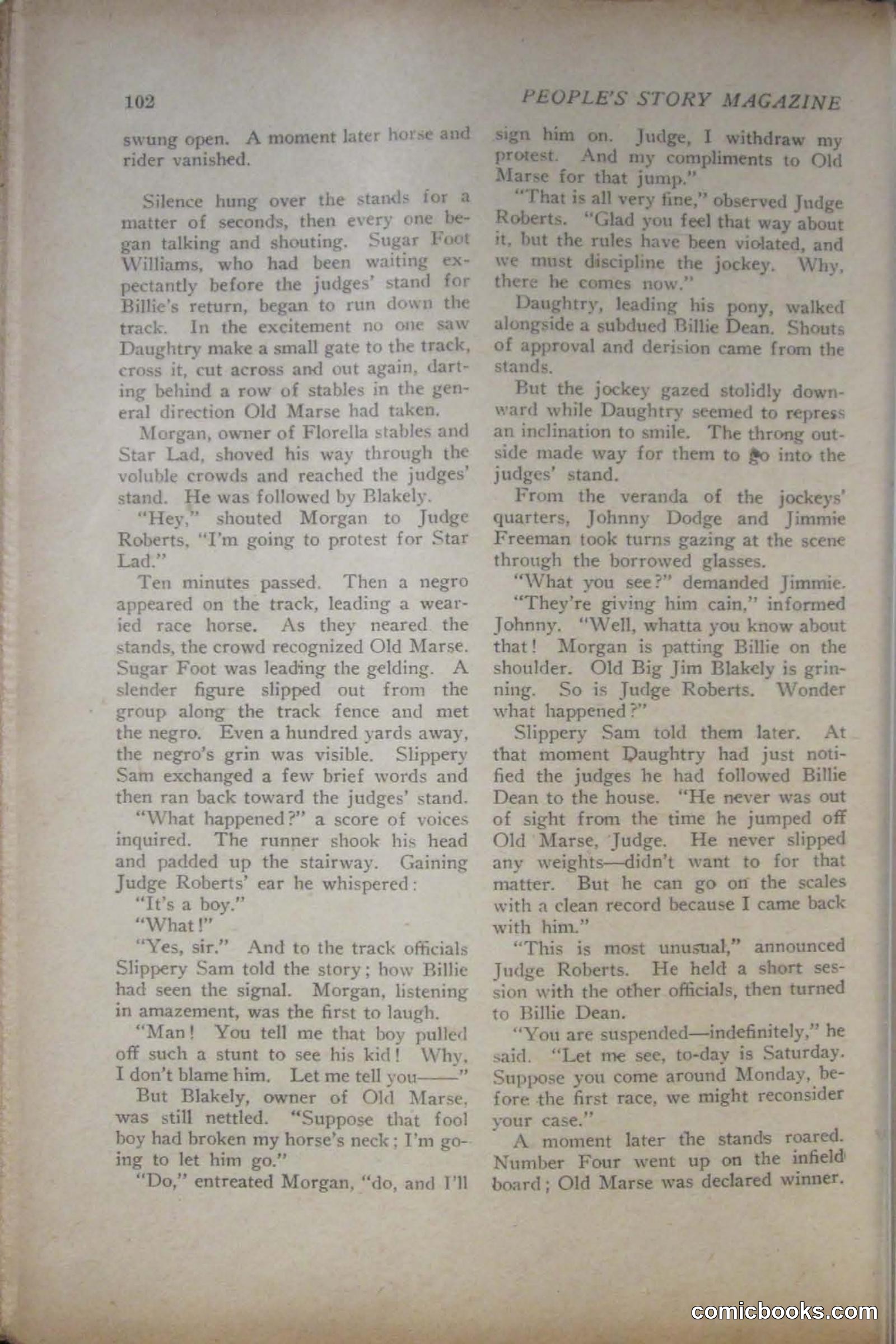 Peoples Magazine, November 25, 1922 — page 104 of 196
