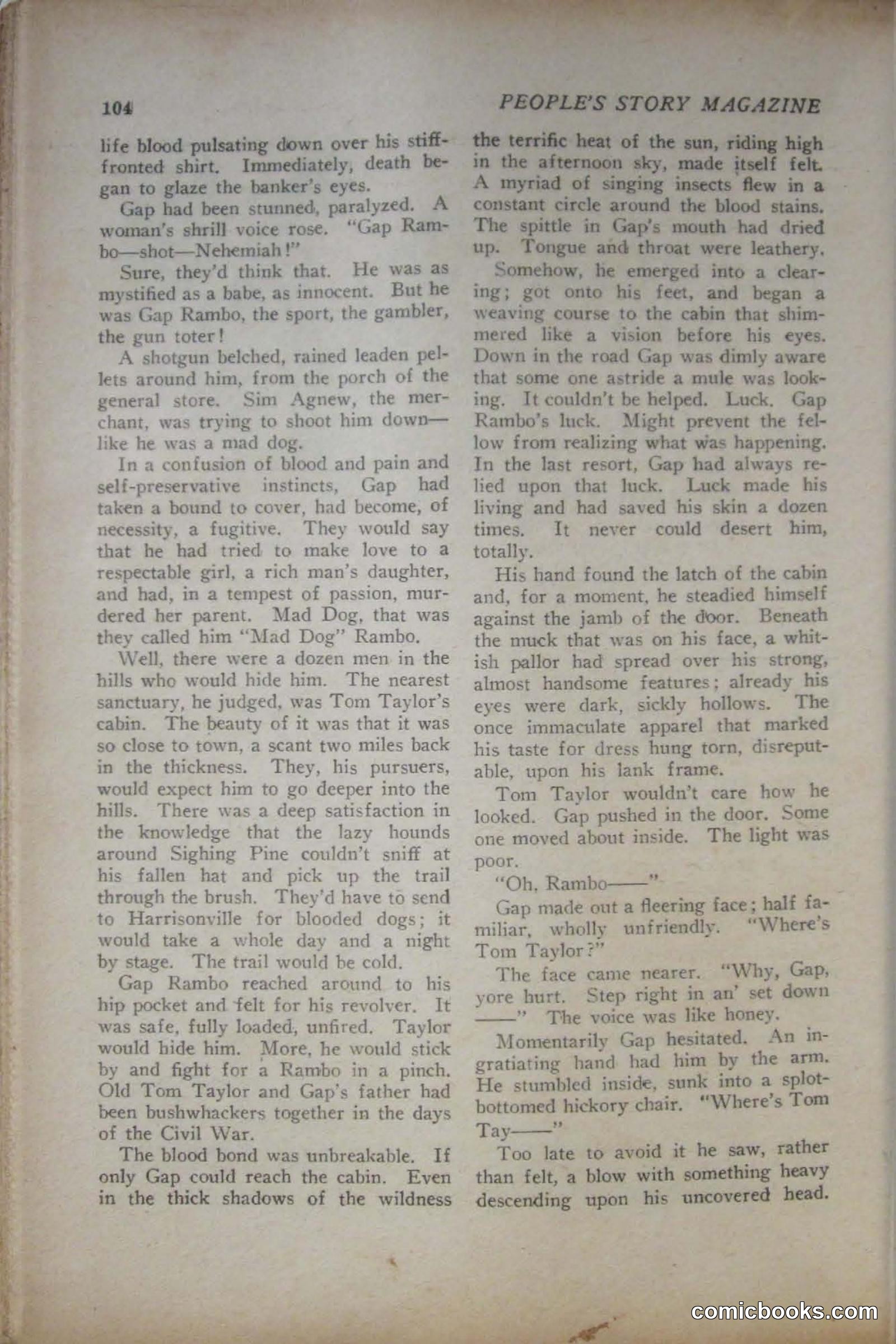 Peoples Magazine, November 25, 1922 — page 106 of 196