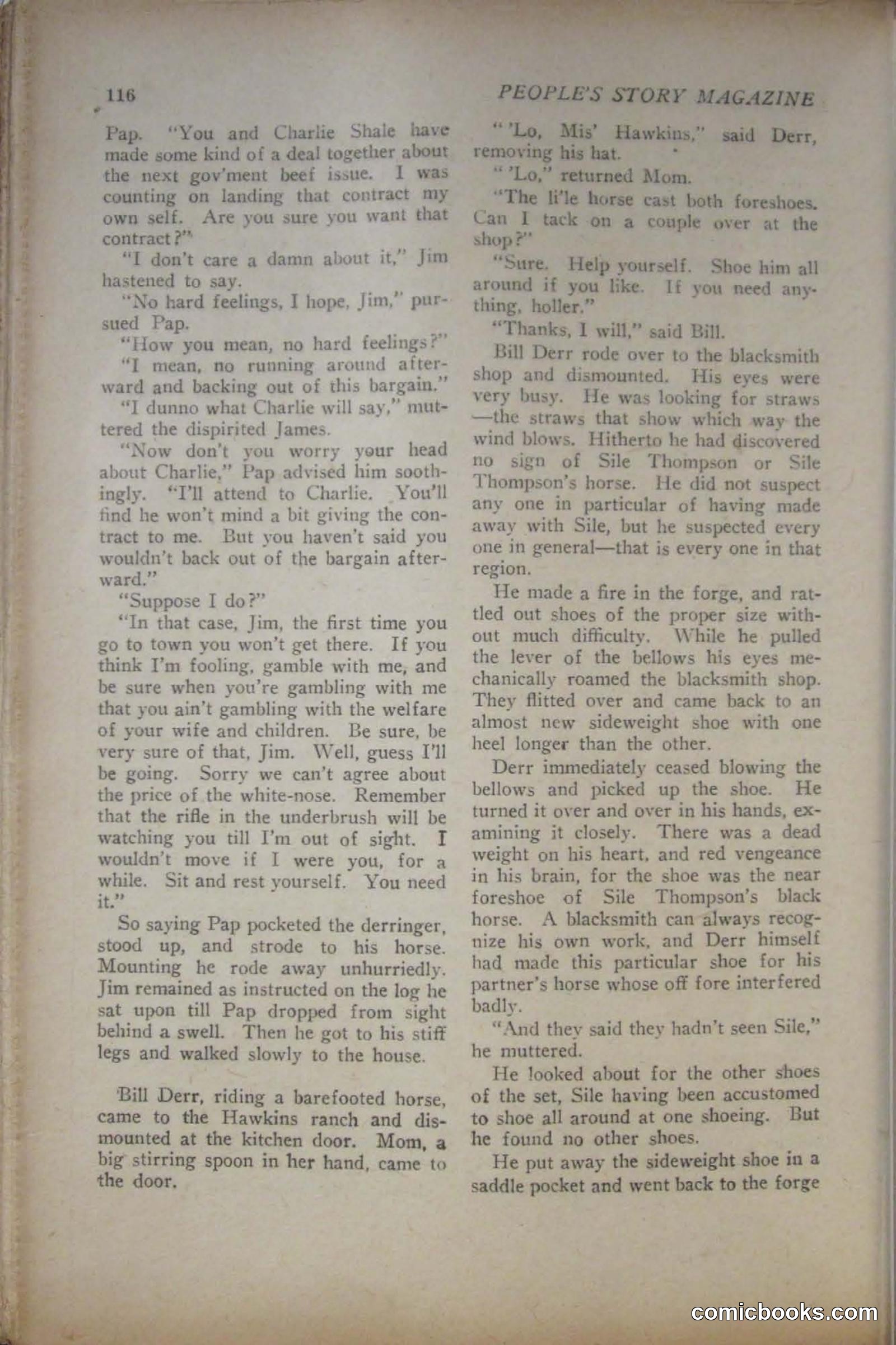 Peoples Magazine, November 25, 1922 — page 118 of 196