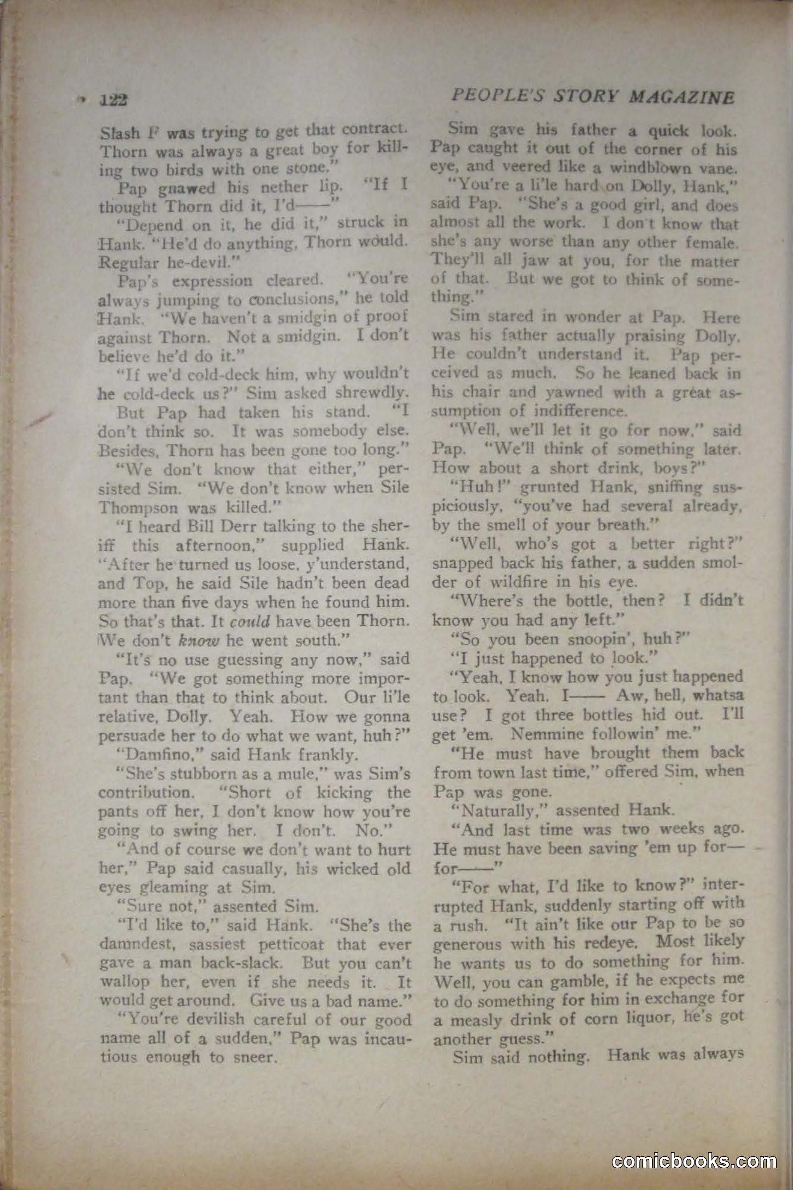 Peoples Magazine, November 25, 1922 — page 124 of 196