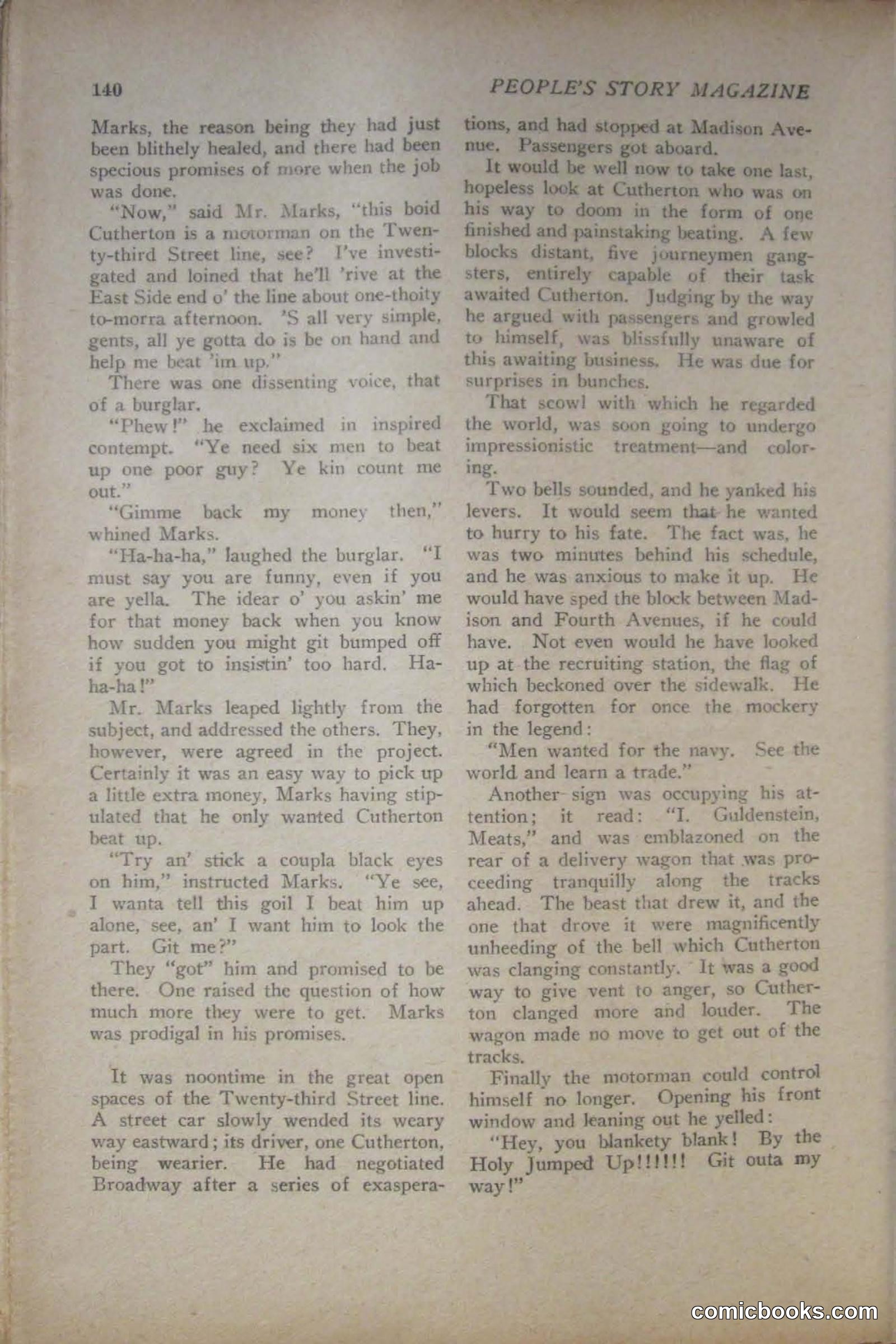 Peoples Magazine, November 25, 1922 — page 142 of 196