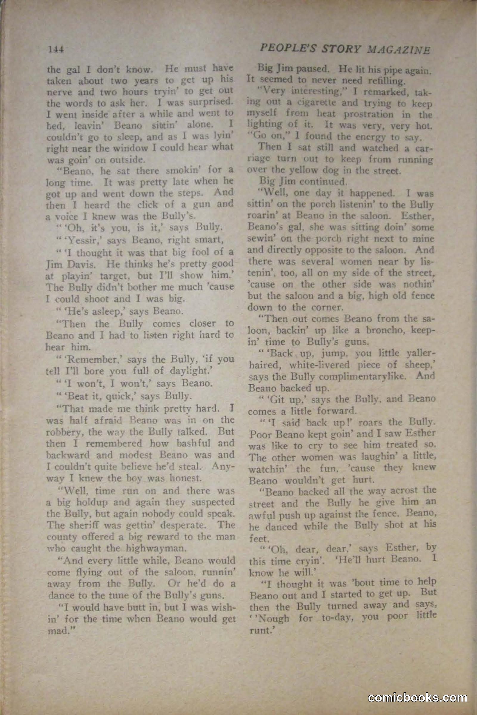 Peoples Magazine, November 25, 1922 — page 146 of 196