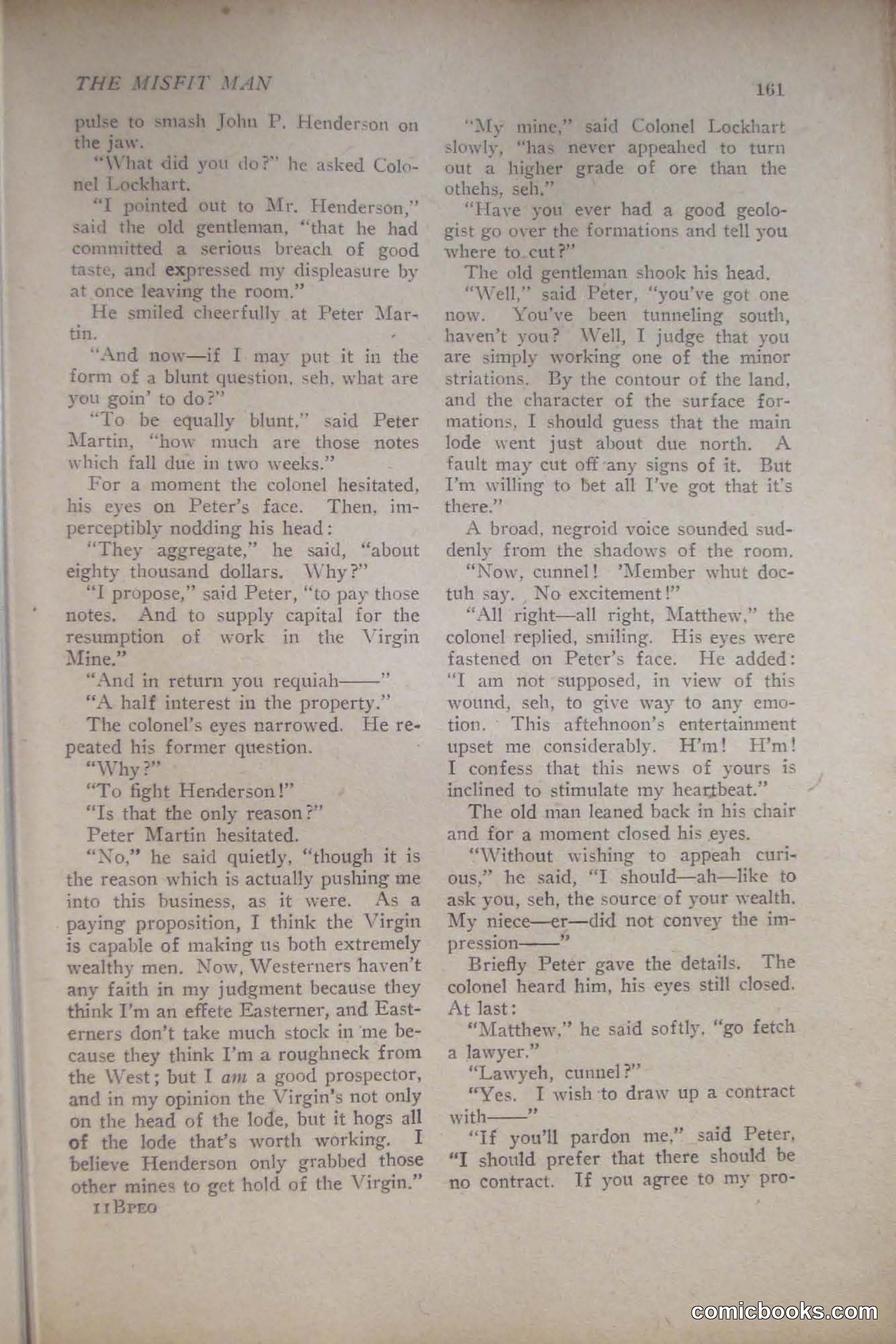 Peoples Magazine, November 25, 1922 — page 163 of 196
