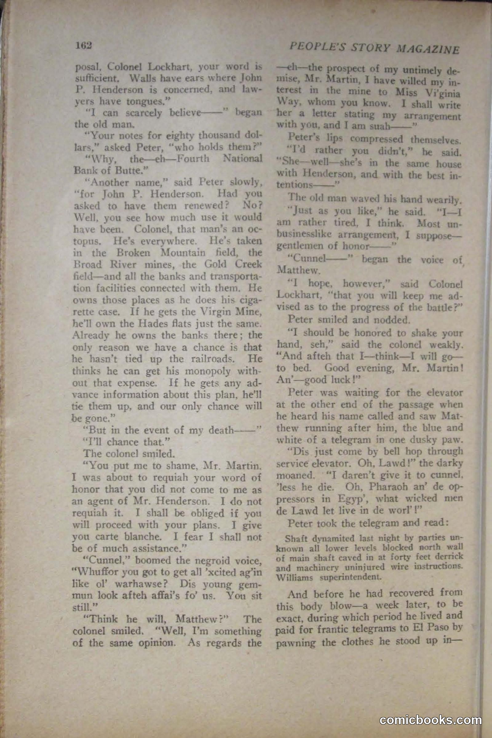 Peoples Magazine, November 25, 1922 — page 164 of 196