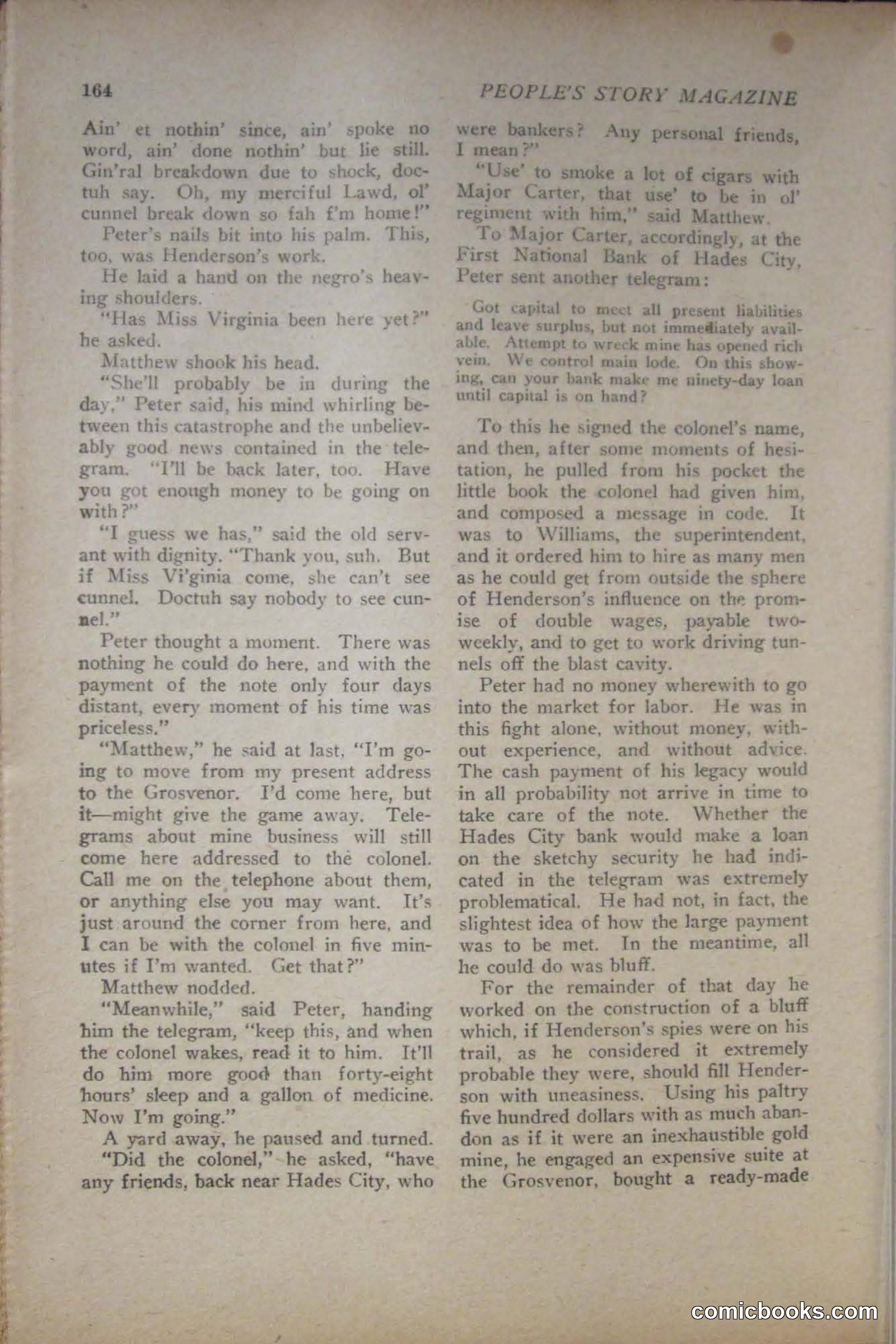 Peoples Magazine, November 25, 1922 — page 166 of 196