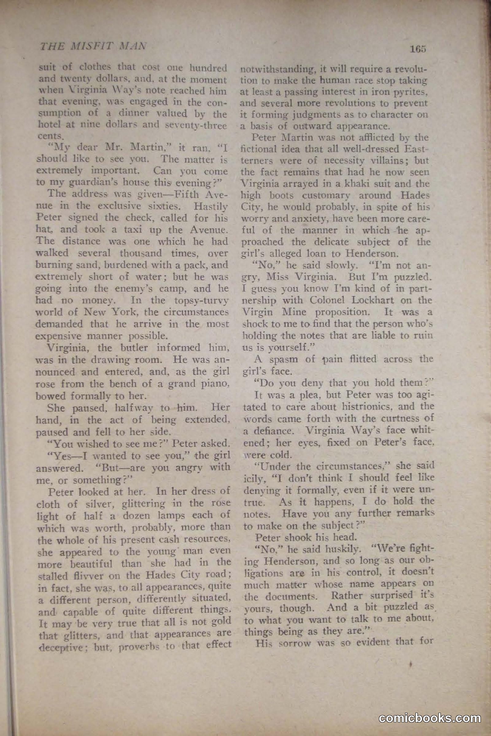Peoples Magazine, November 25, 1922 — page 167 of 196