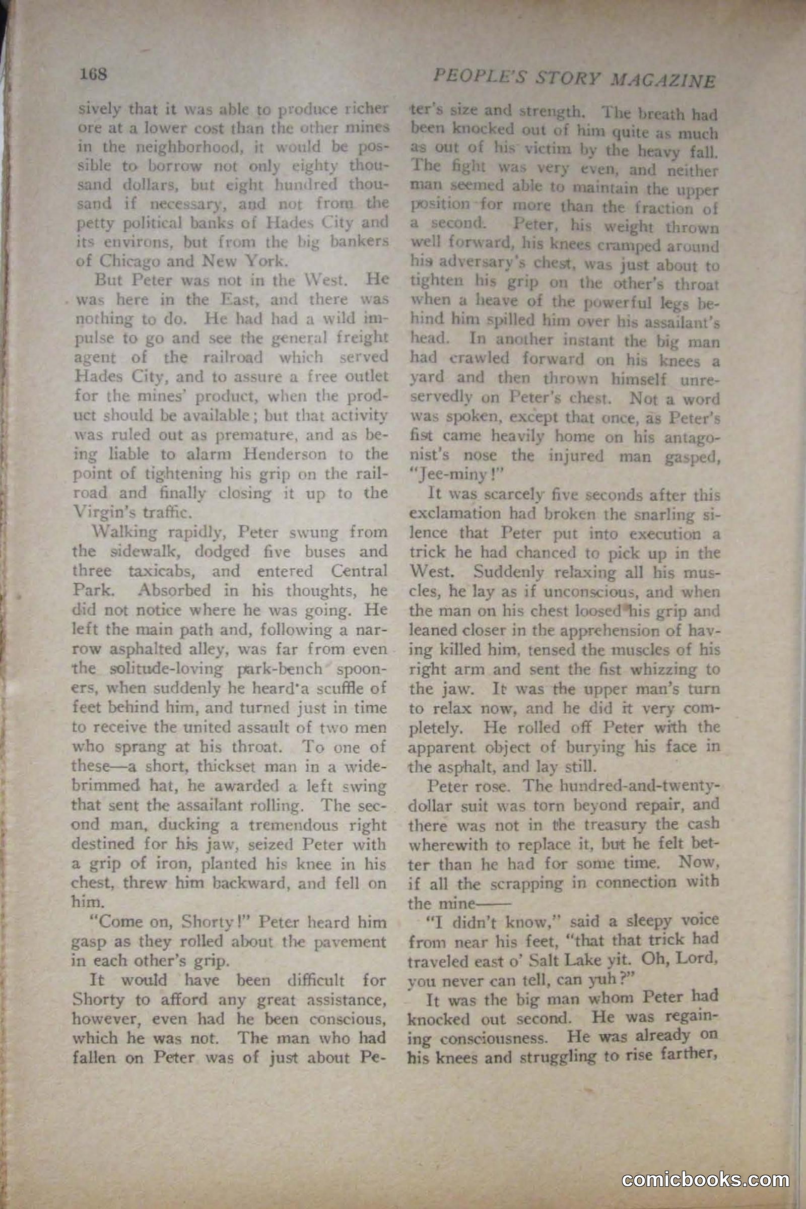 Peoples Magazine, November 25, 1922 — page 170 of 196