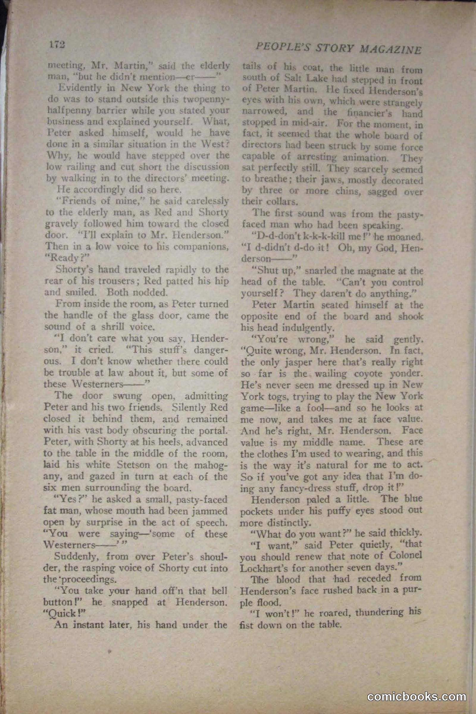 Peoples Magazine, November 25, 1922 — page 174 of 196