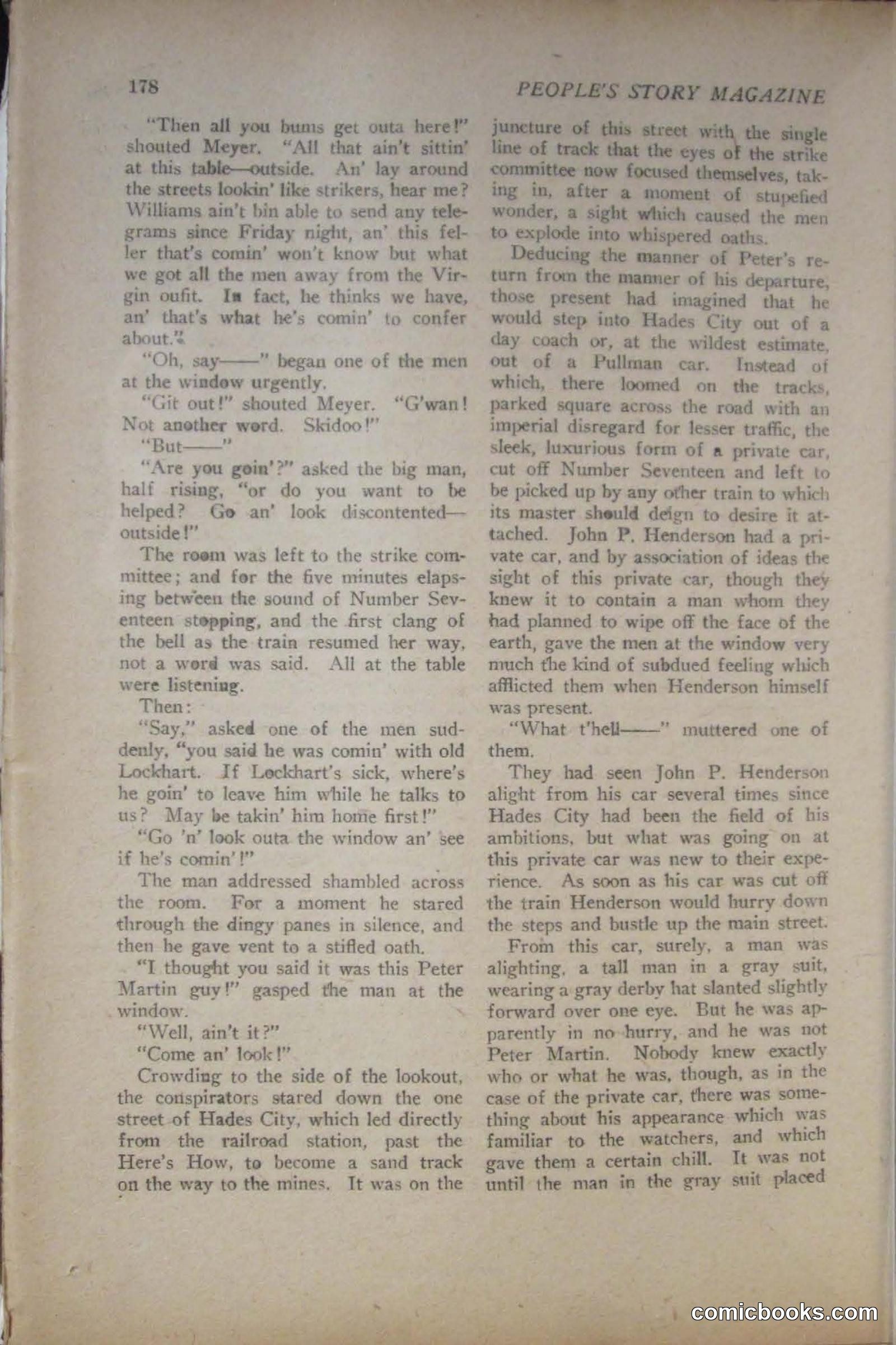 Peoples Magazine, November 25, 1922 — page 180 of 196