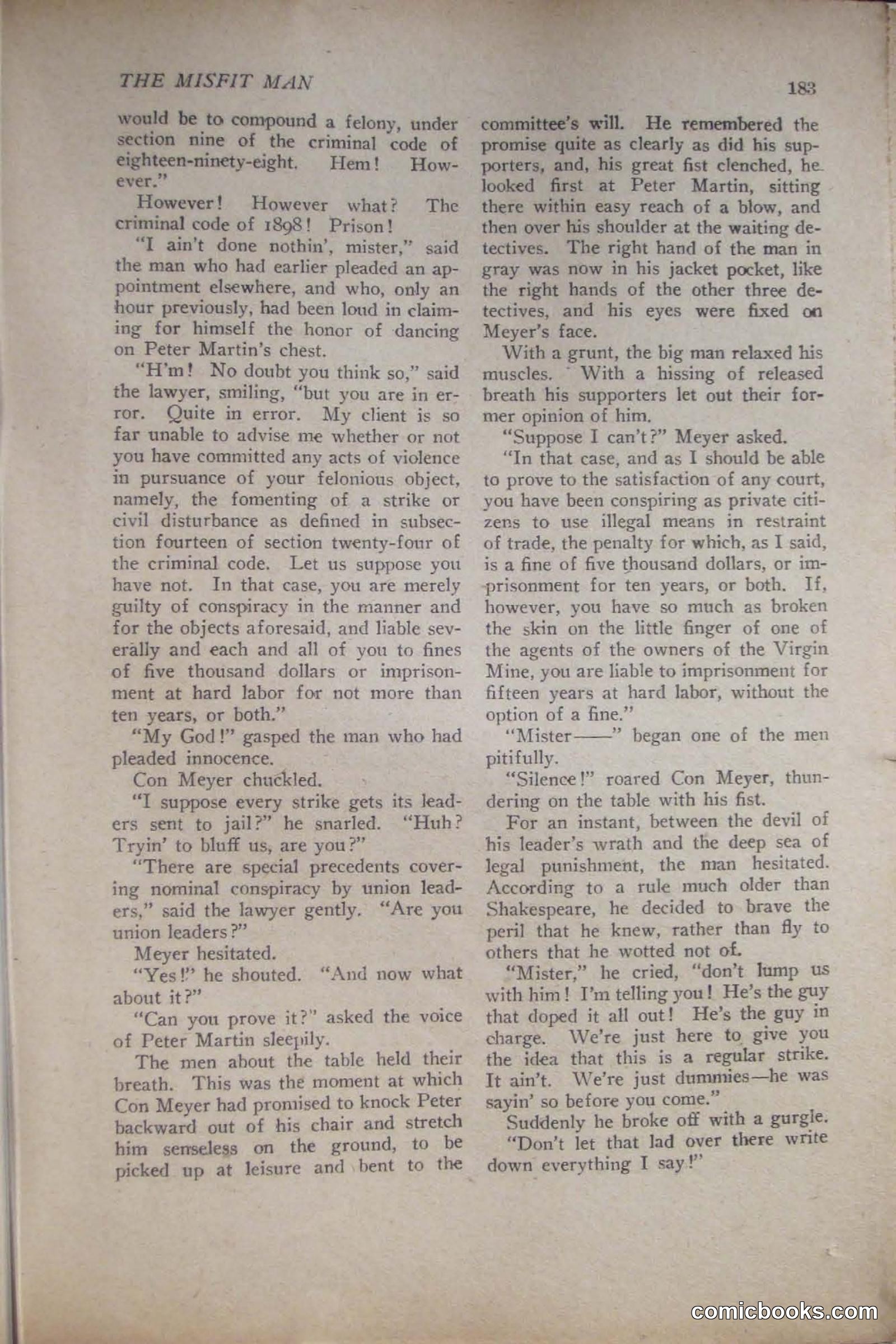 Peoples Magazine, November 25, 1922 — page 185 of 196