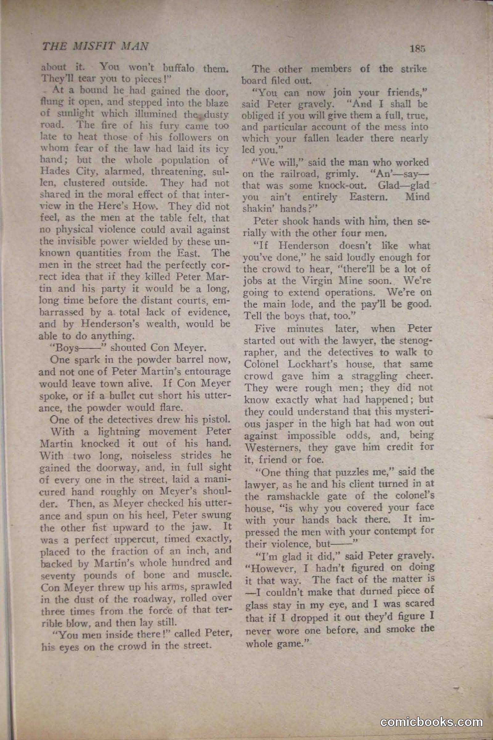 Peoples Magazine, November 25, 1922 — page 187 of 196