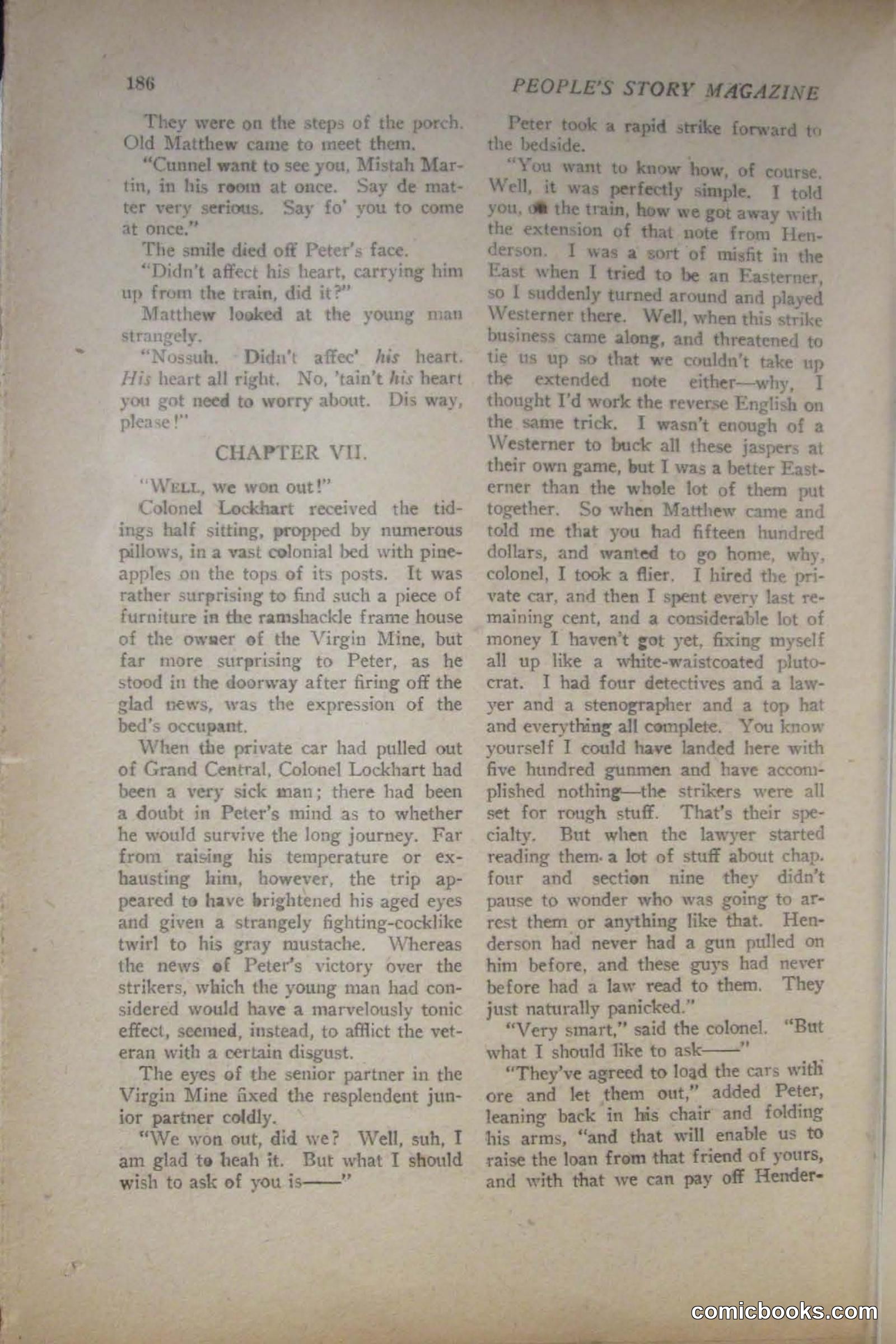 Peoples Magazine, November 25, 1922 — page 188 of 196