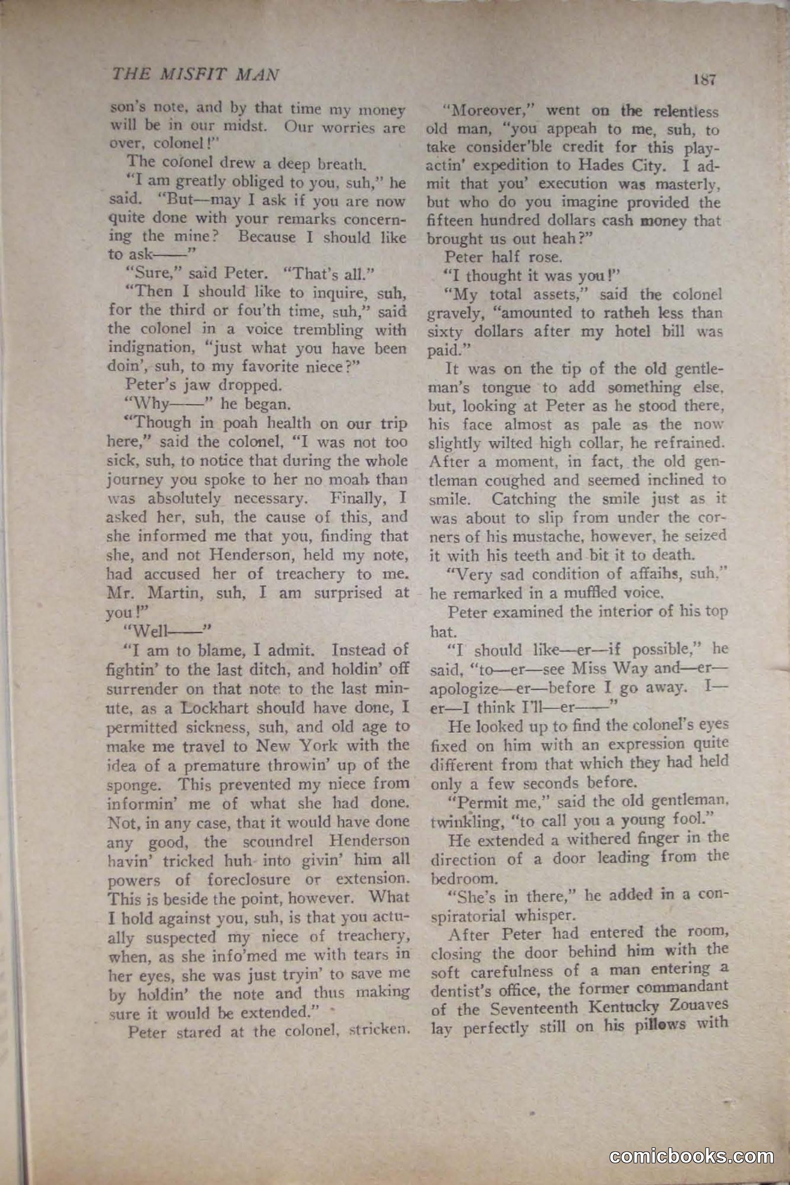Peoples Magazine, November 25, 1922 — page 189 of 196