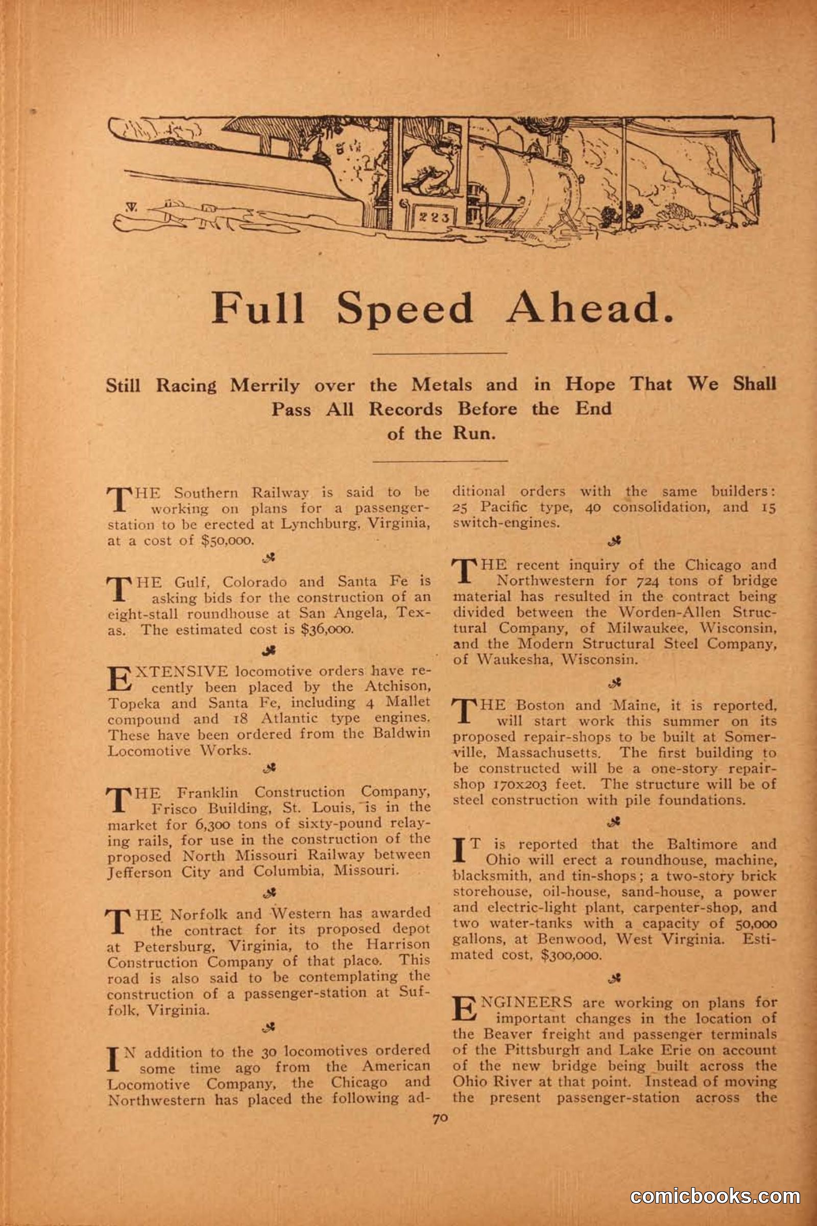 Railroad Mans Magazine, October 1909 — page 76 of 212