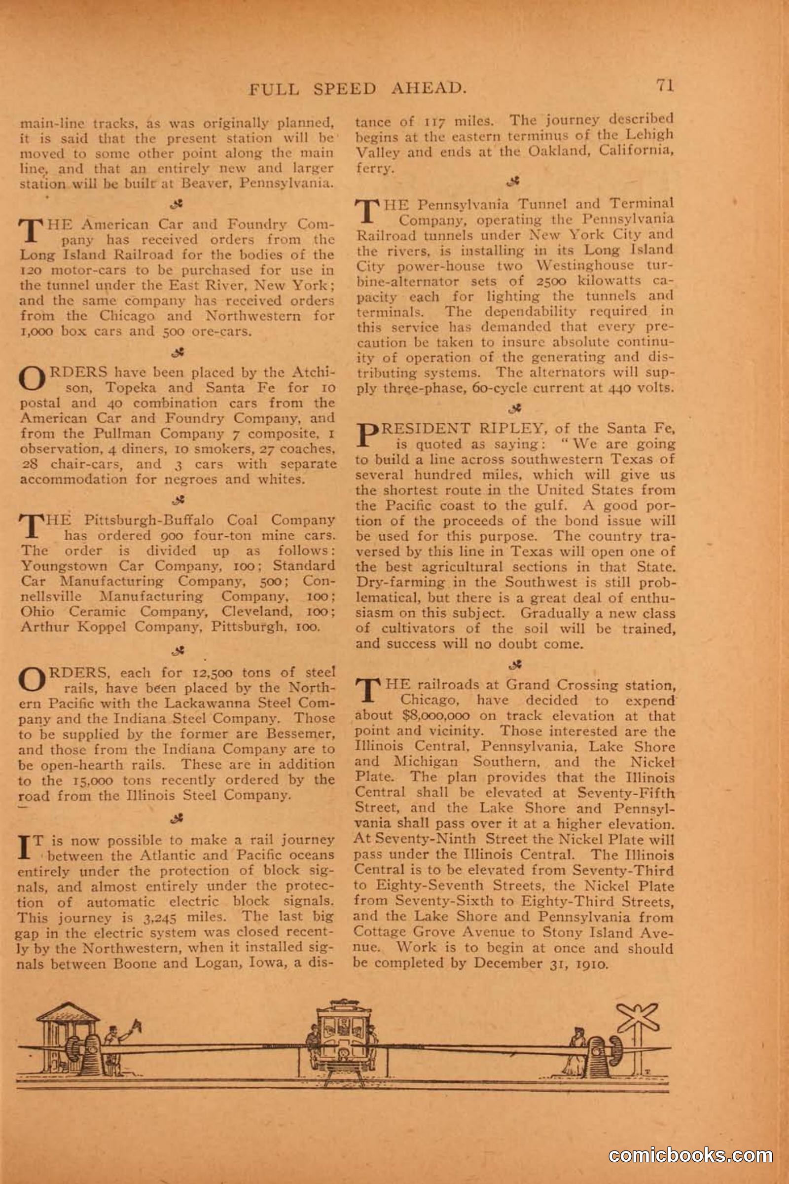 Railroad Mans Magazine, October 1909 — page 77 of 212